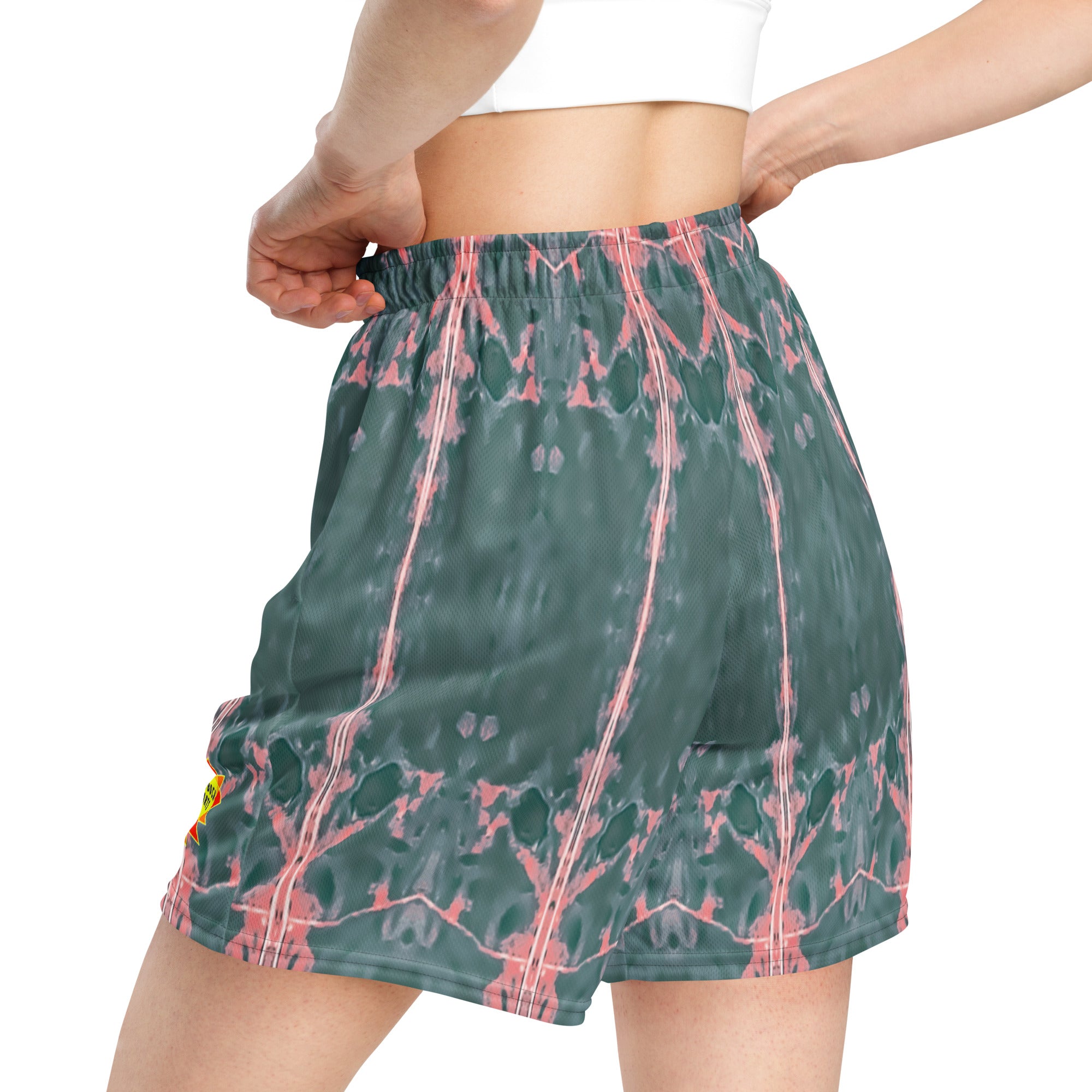 Gulf Shore Women's Eco-Friendly Mesh Shorts Triboca Arts
