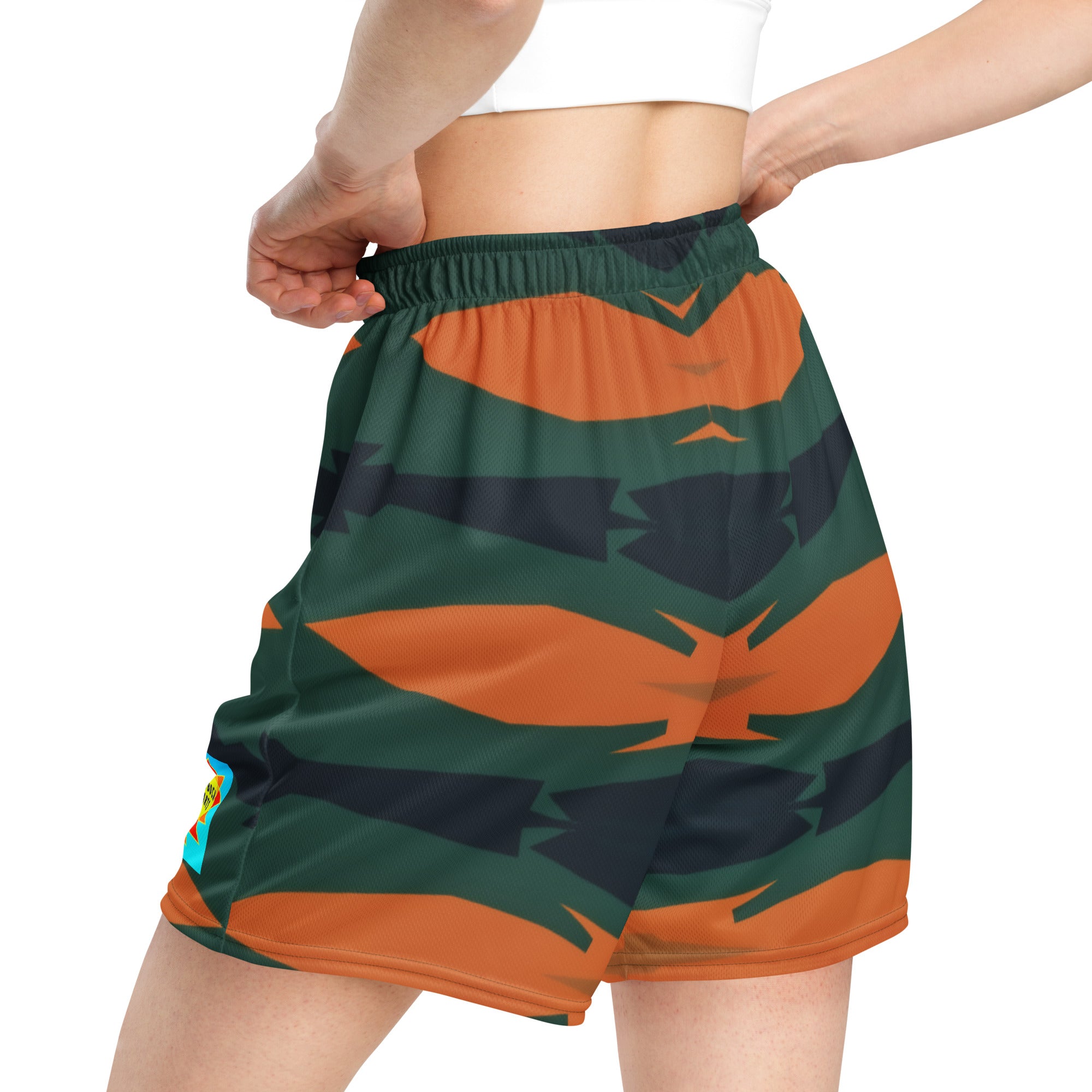 Gulf Shore Women's Eco-Friendly Mesh Shorts Triboca Arts