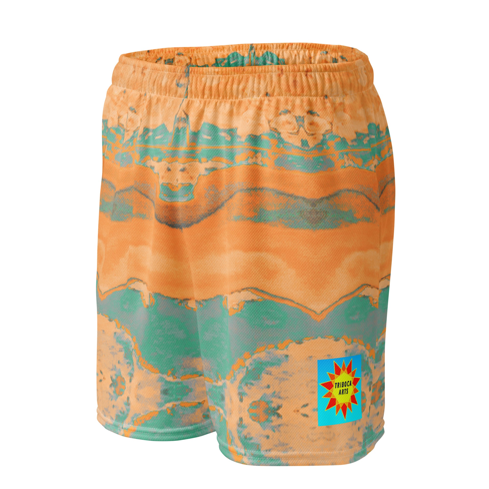 Gulf Shore Women's Eco-Friendly Mesh Shorts Triboca Arts