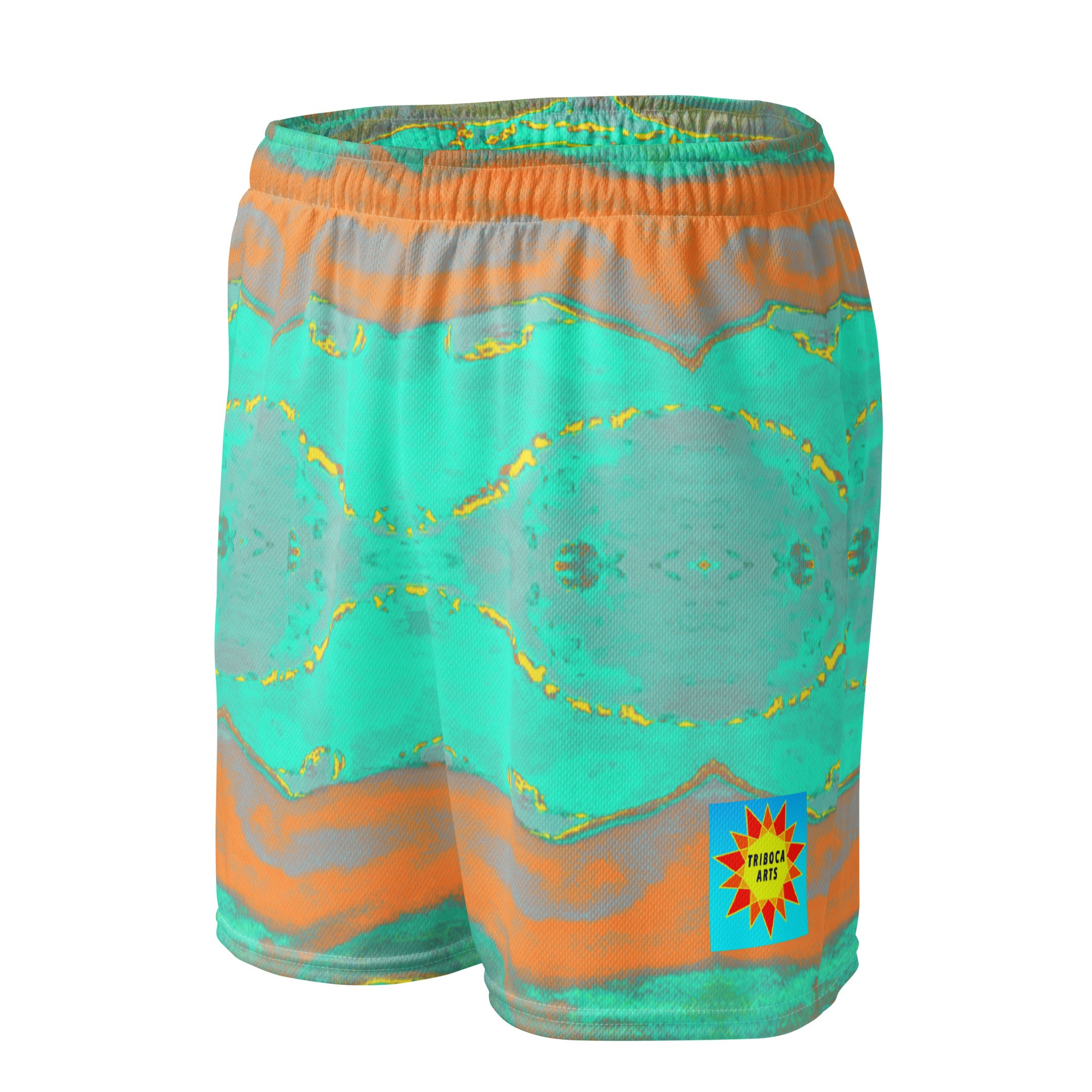 Gulf Shore Women's Eco-Friendly Mesh Shorts Triboca Arts