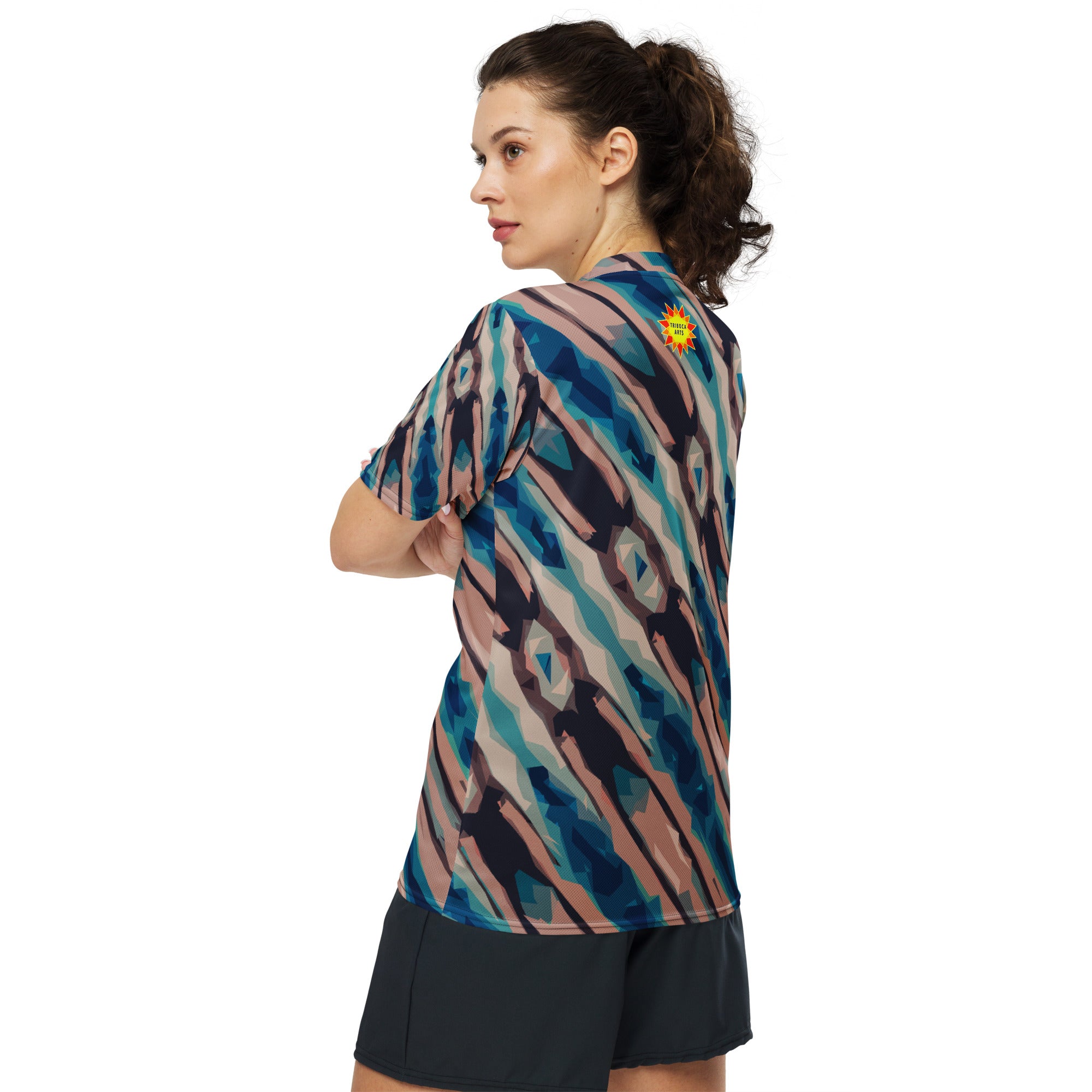 Bay Jetties Tide Pool Unisex Eco-Friendly Sports Jersey Triboca Arts