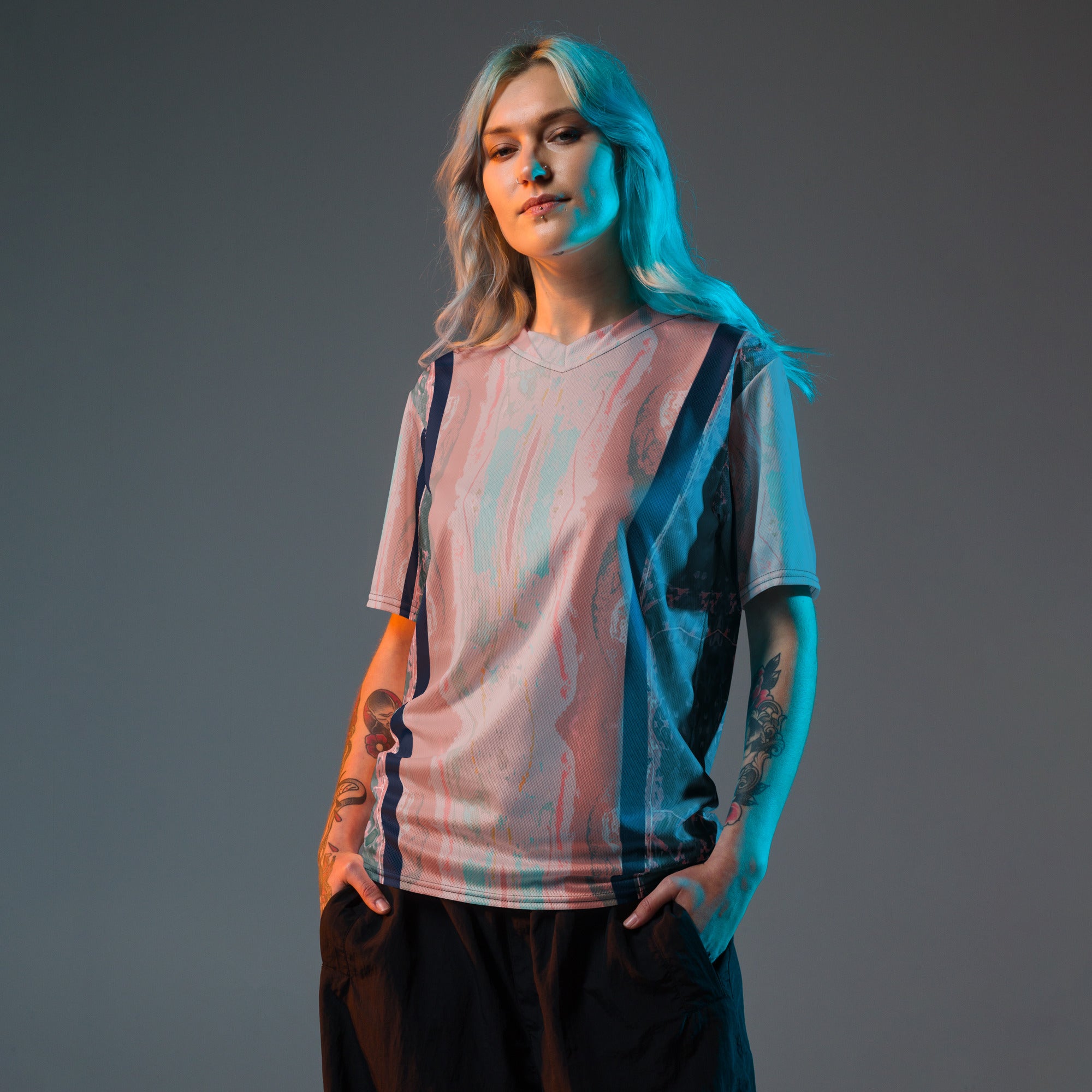 Gulf Shore Clamshell Women's Eco-Friendly Sports Jersey Triboca Arts 2XS