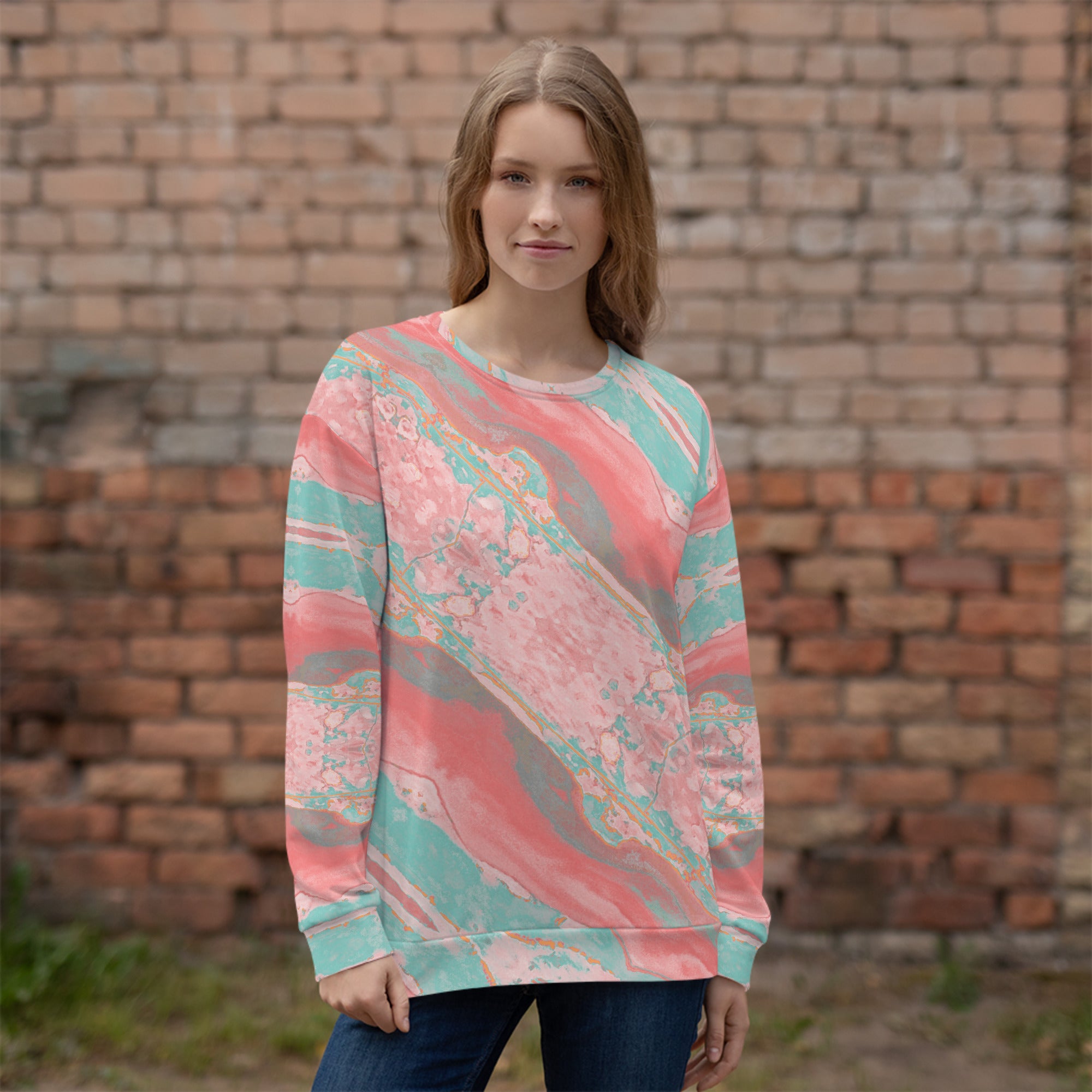 Gulf Shore Women's Eco-Friendly Sweatshirt Triboca Arts
