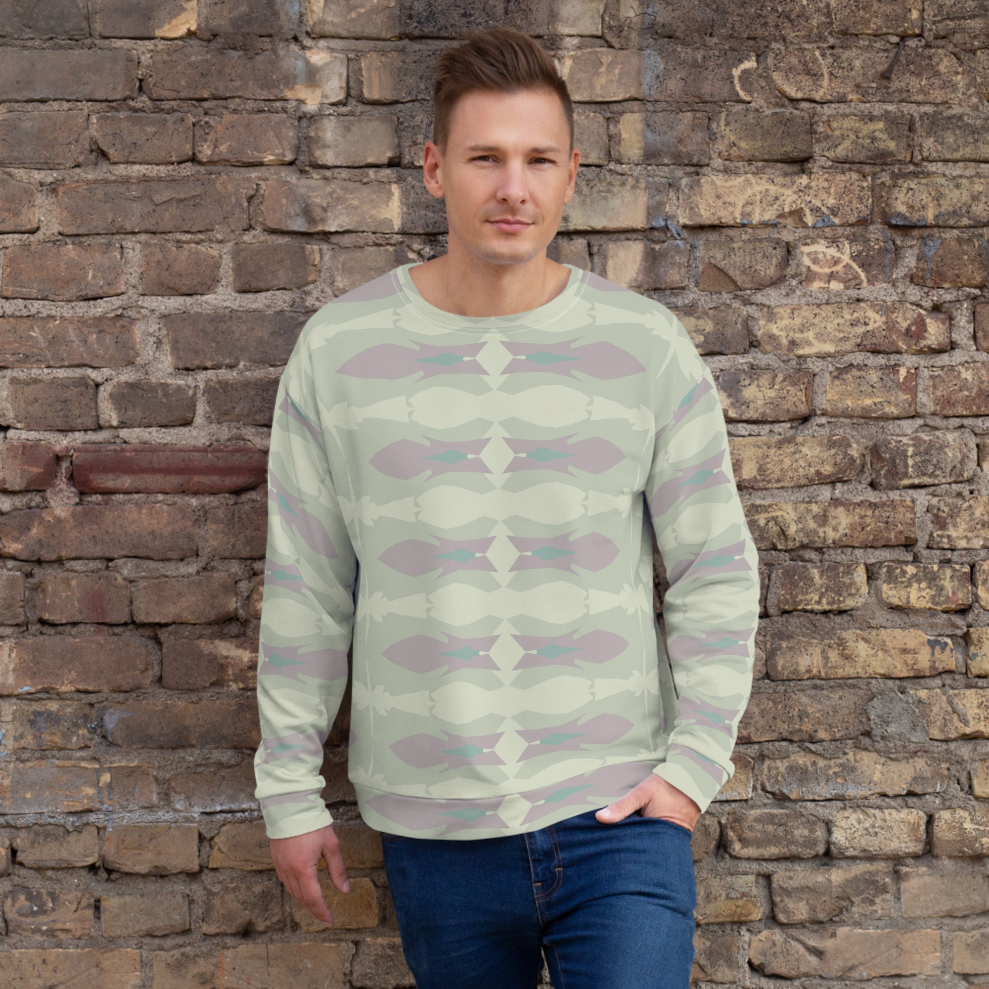 Gulf Shore Unisex Eco-Friendly Sweatshirt Triboca Arts