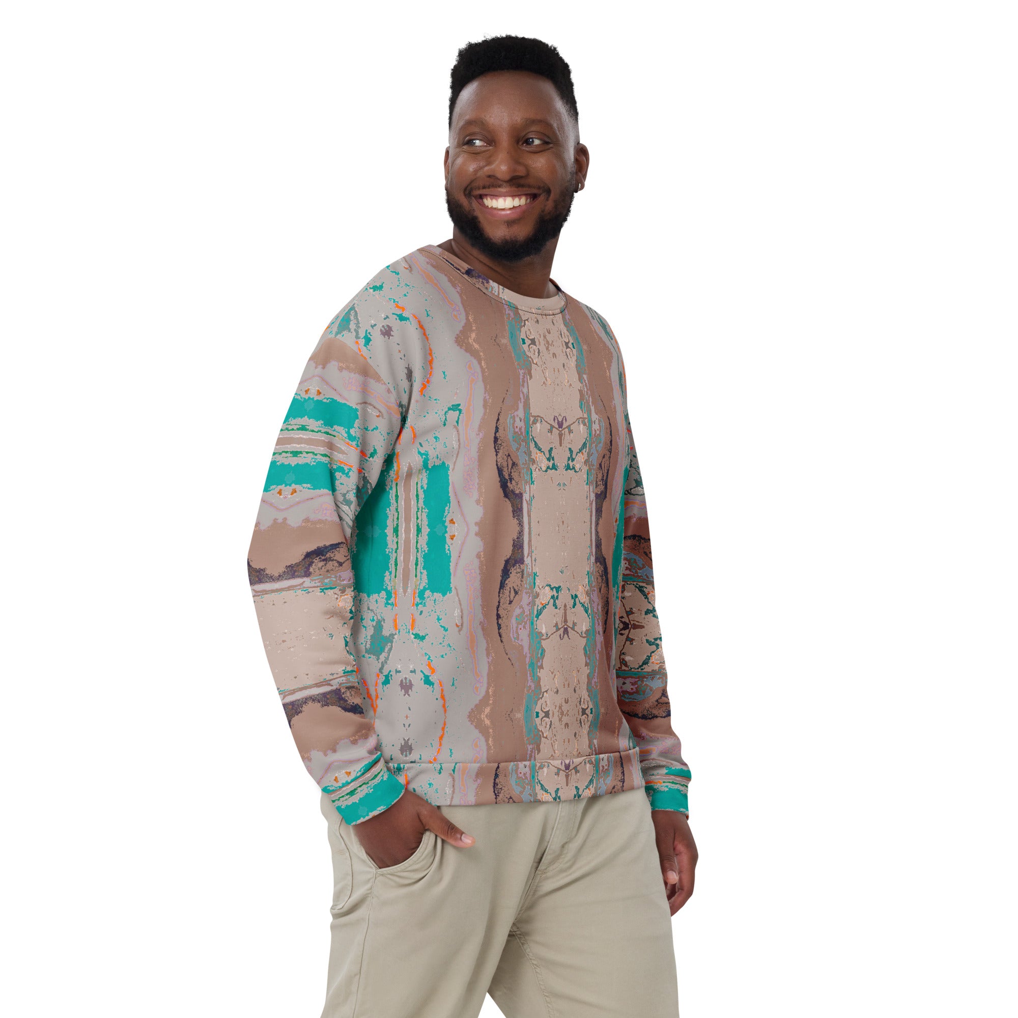 Gulf Shore Unisex Eco-Friendly Sweatshirt Triboca Arts XS  