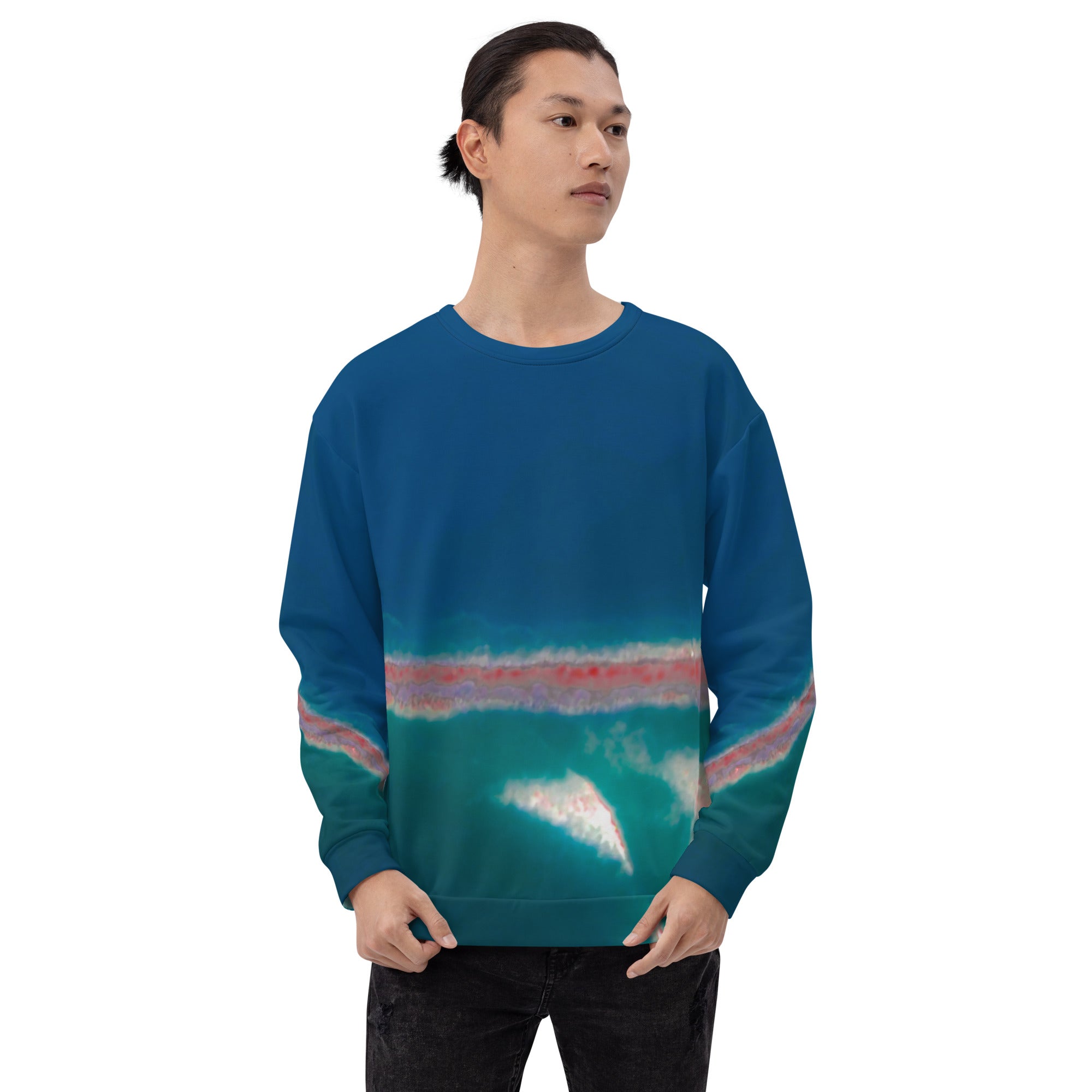 Bay Jetties Unisex Eco-Friendly Sweatshirt Triboca Arts XS  