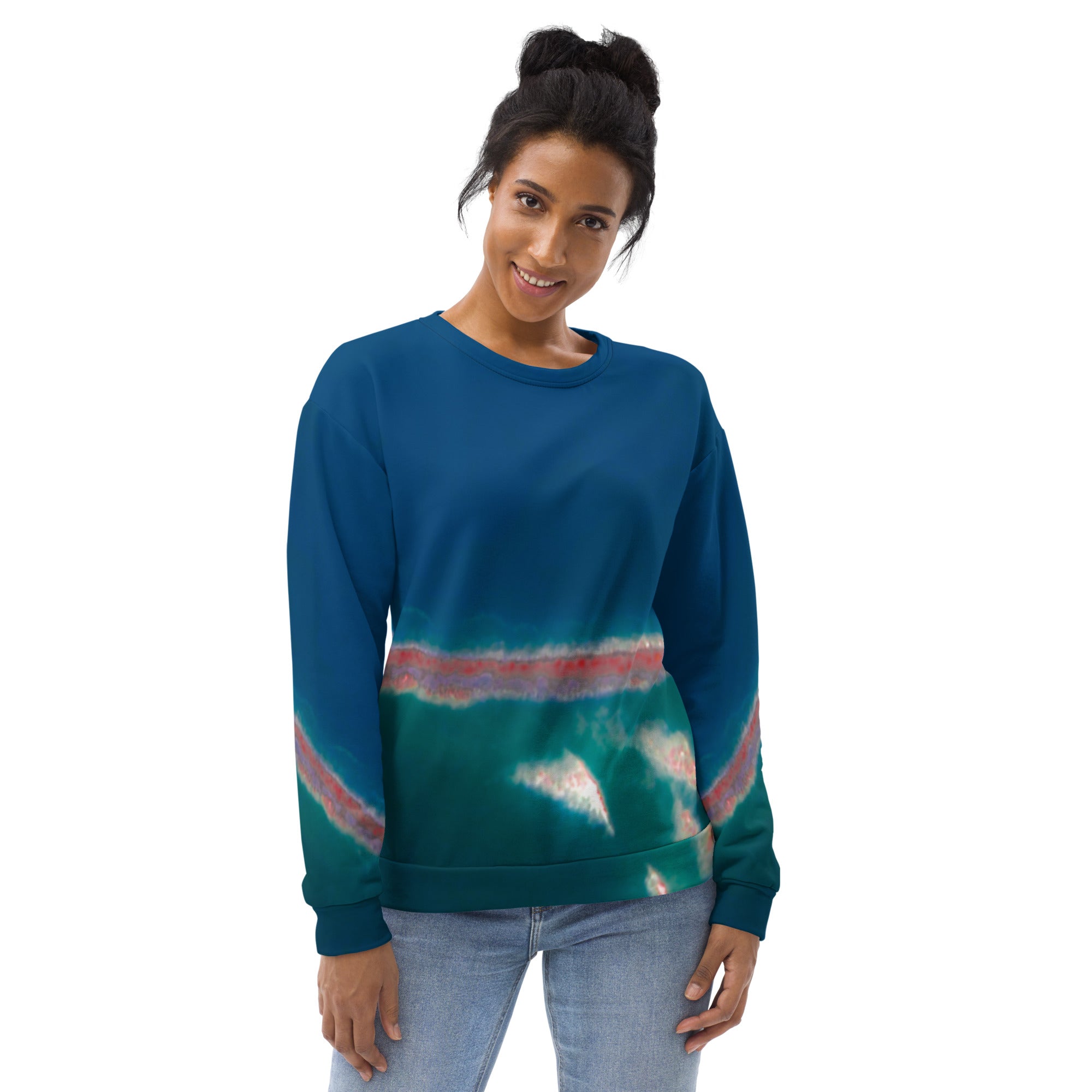 Bay Jetties Unisex Eco-Friendly Sweatshirt Triboca Arts