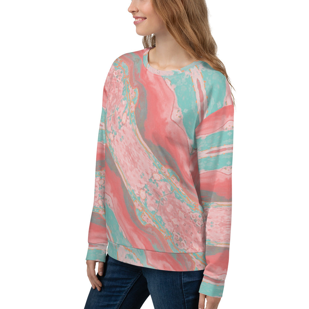 Gulf Shore Women's Eco-Friendly Sweatshirt Triboca Arts