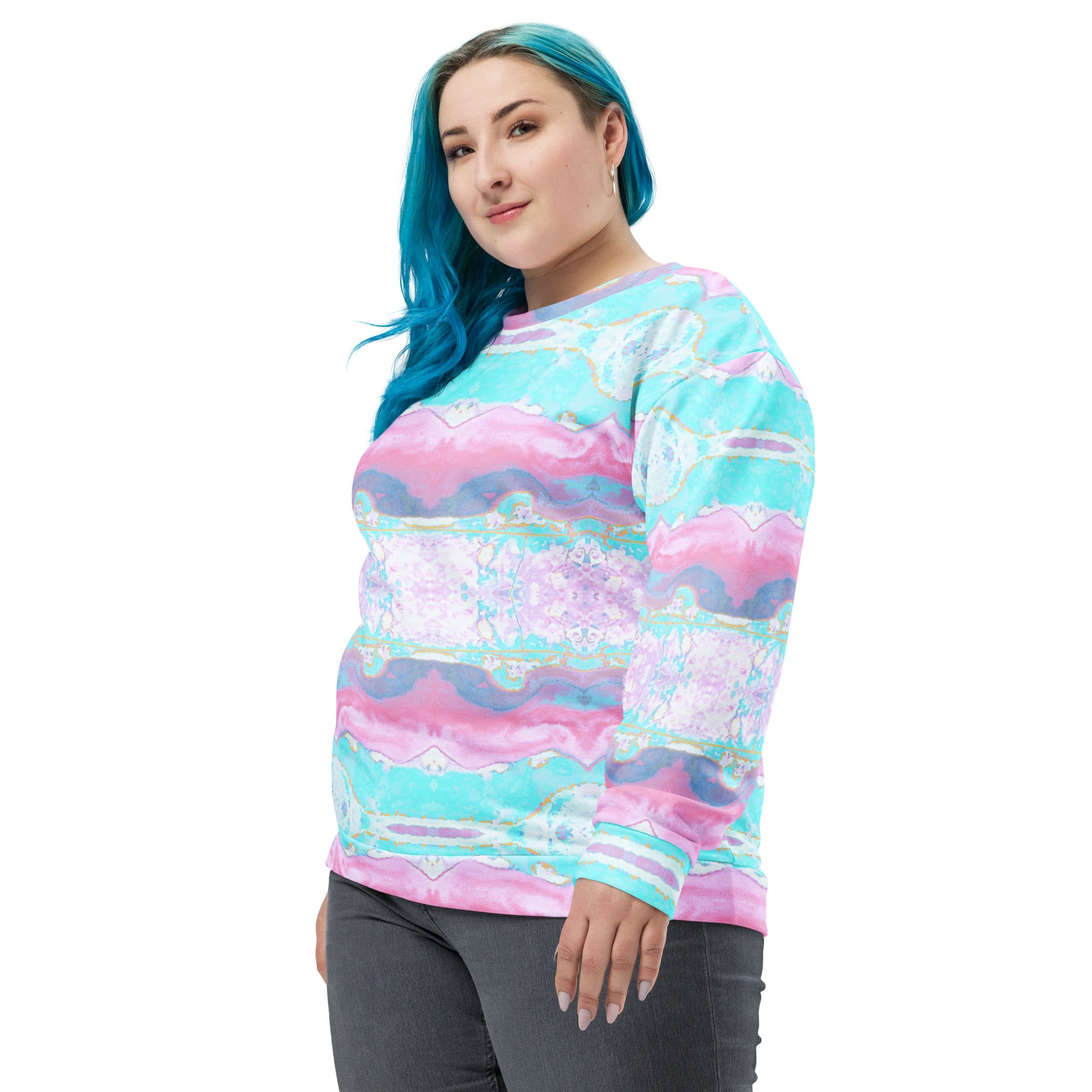 Gulf Shore Women's Eco-Friendly Sweatshirt Triboca Arts