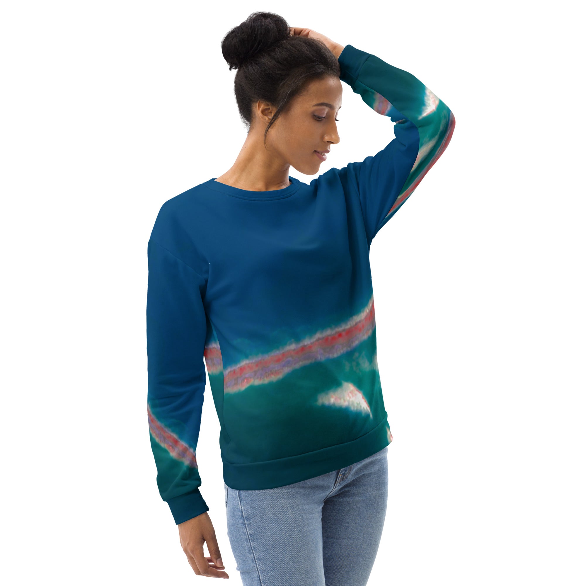 Bay Jetties Unisex Eco-Friendly Sweatshirt Triboca Arts