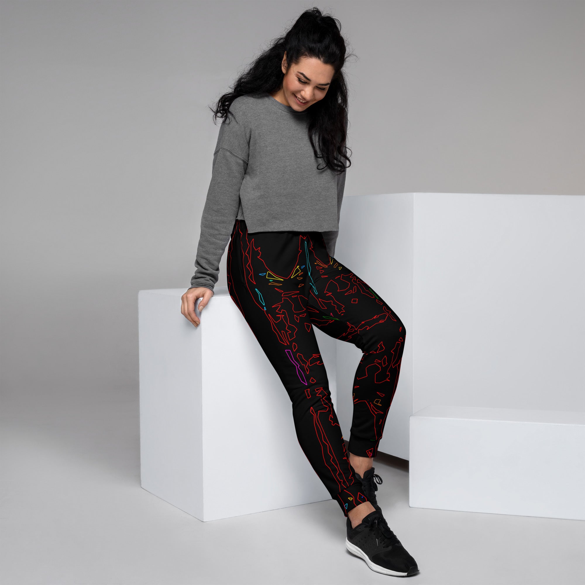 Bay Jetties Women's Eco-Friendly Joggers Triboca Arts