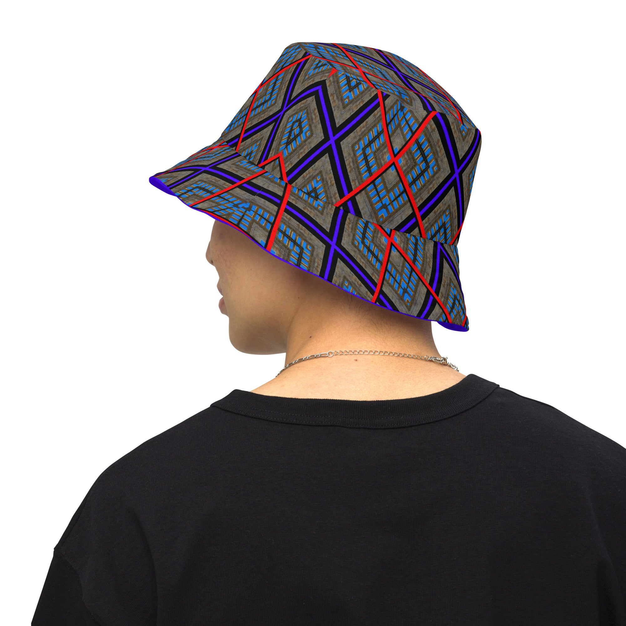 Skylights Reversible Bucket Hat Triboca Arts