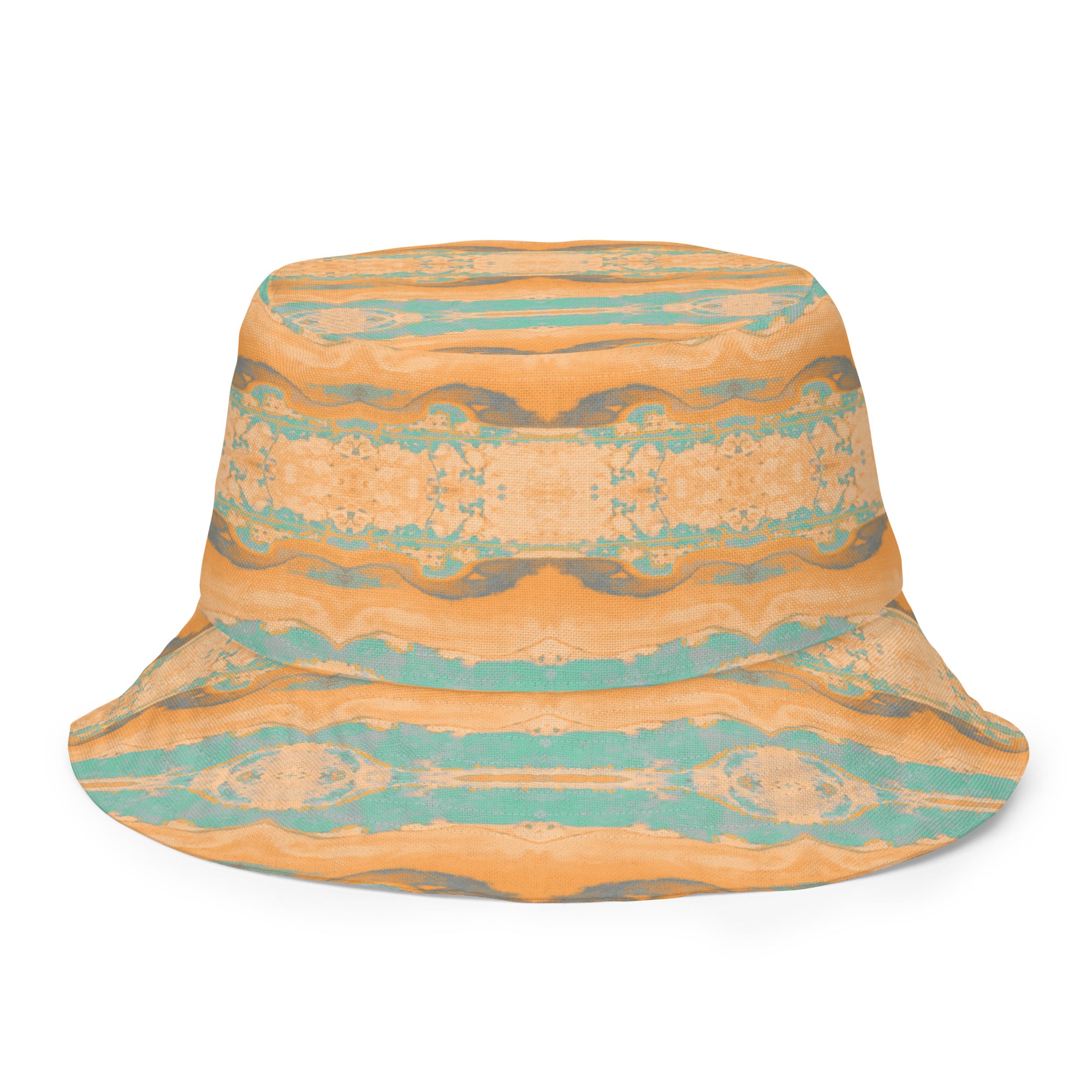 Gulf Shore Reversible Bucket Hat Triboca Arts