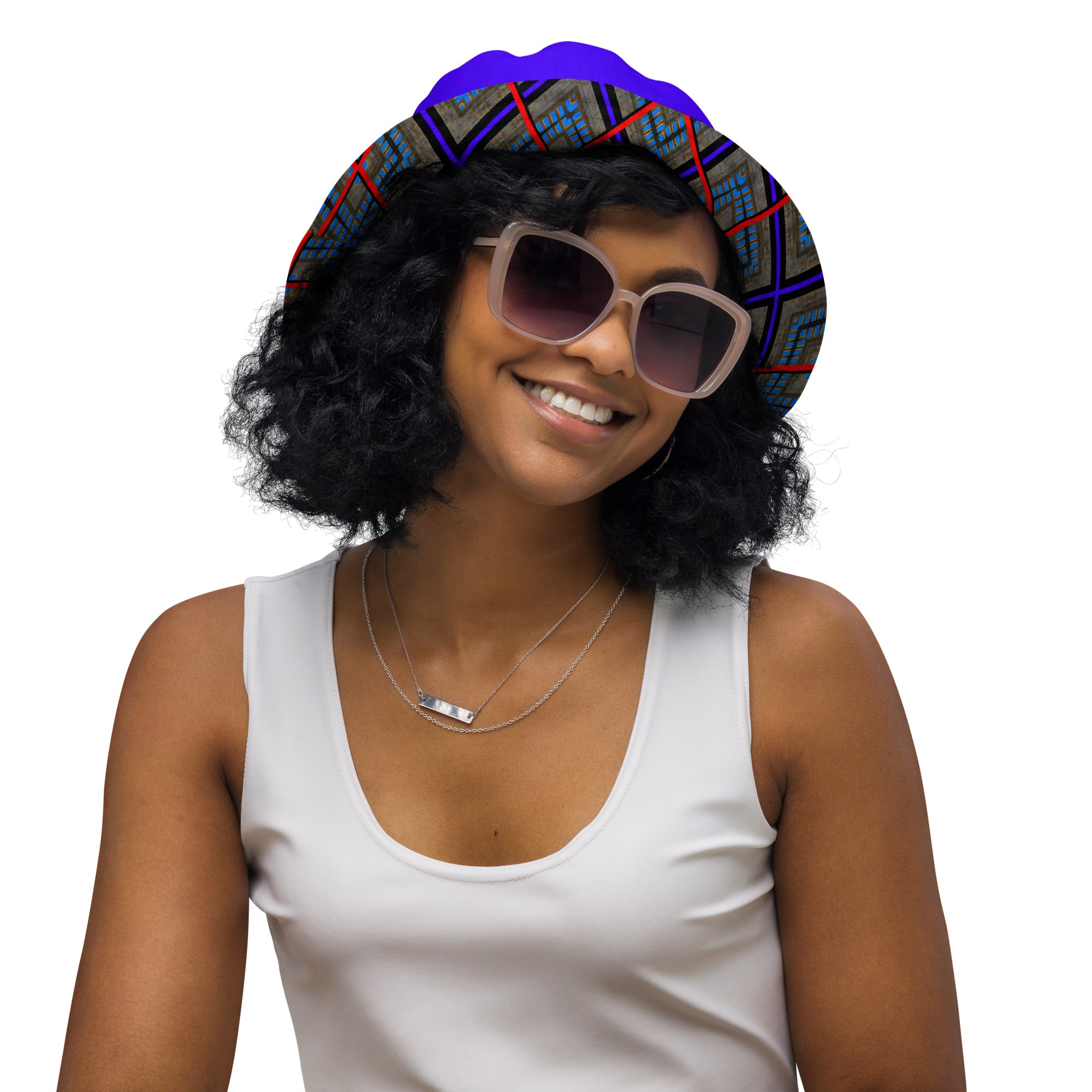 Skylights Reversible Bucket Hat Triboca Arts   