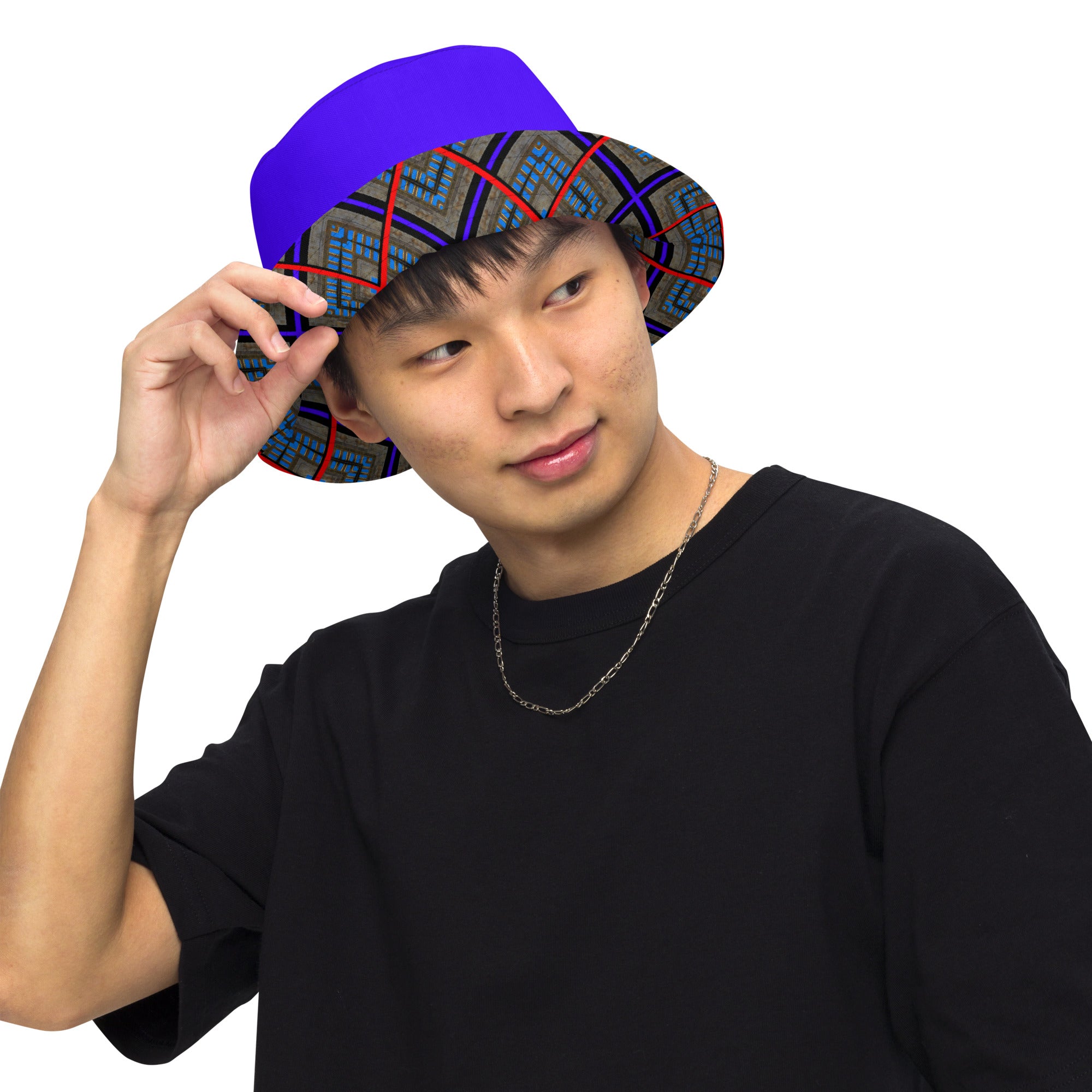Skylights Reversible Bucket Hat Triboca Arts