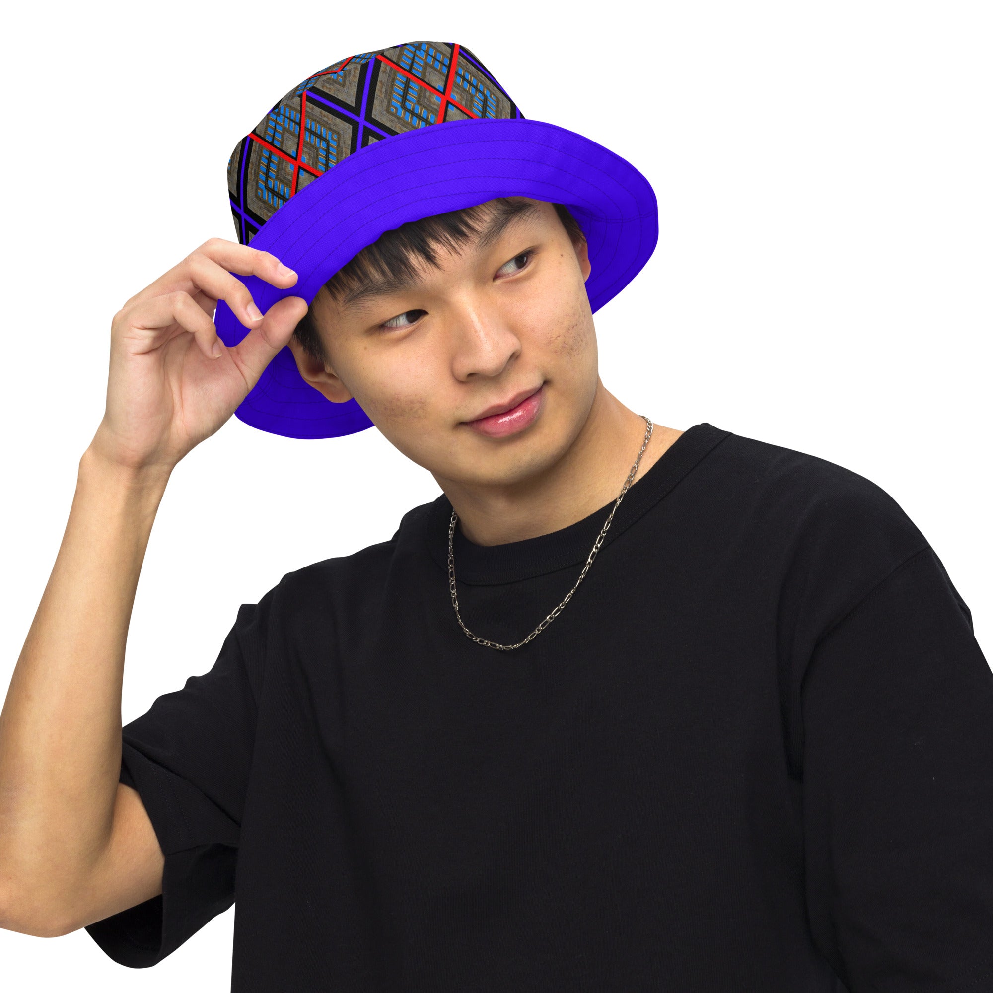 Skylights Reversible Bucket Hat Triboca Arts S/M
