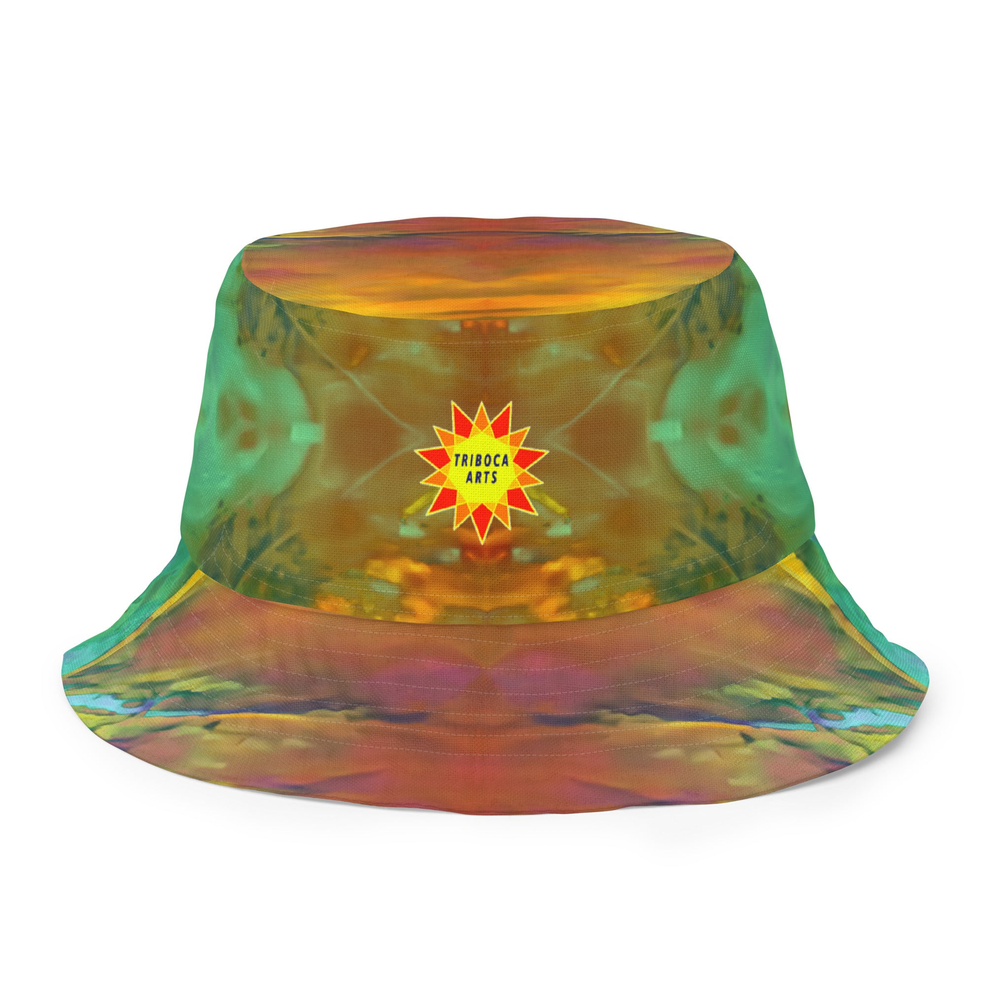Gold Canyon Reversible Bucket Hat Triboca Arts S/M