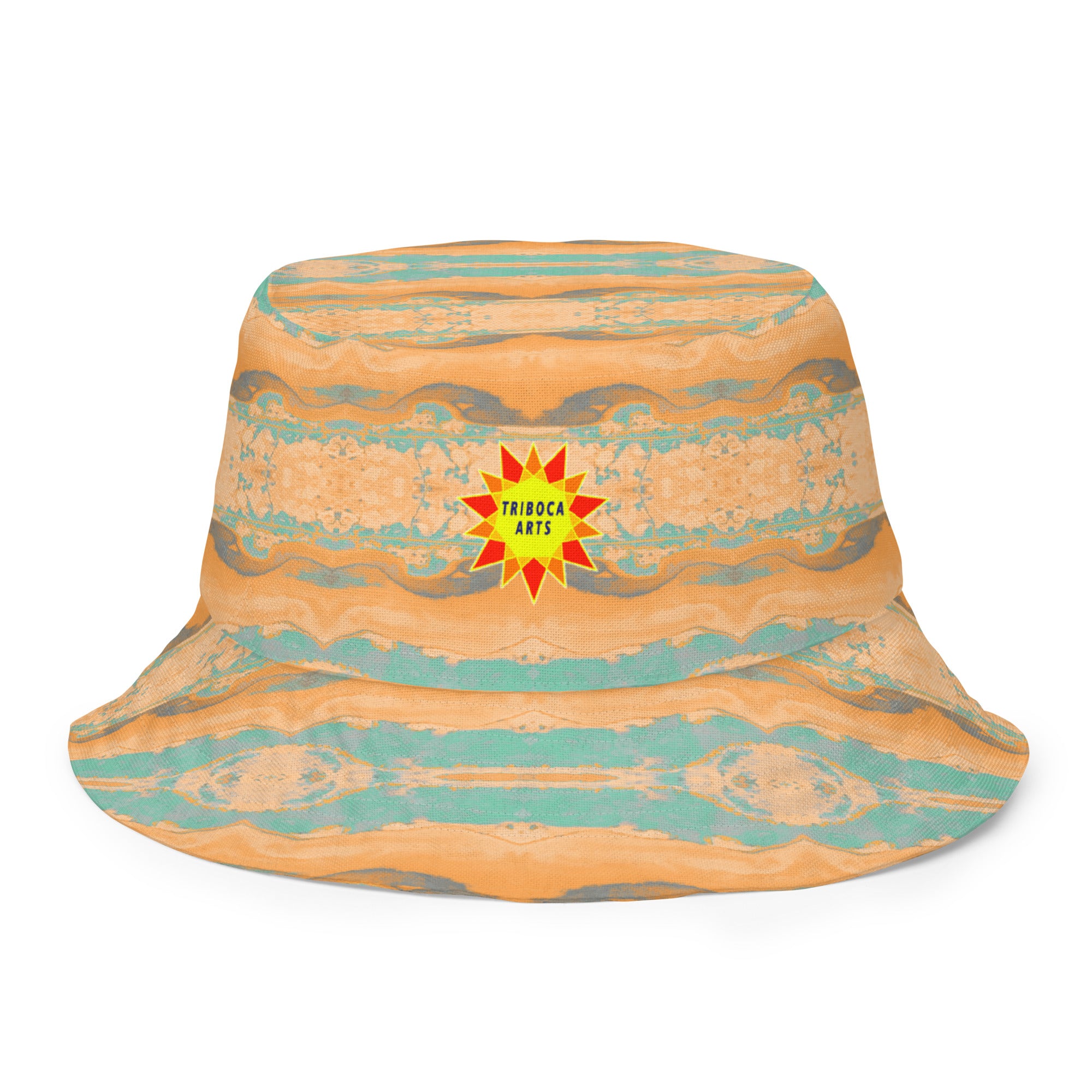 Gulf Shore Reversible Bucket Hat Triboca Arts