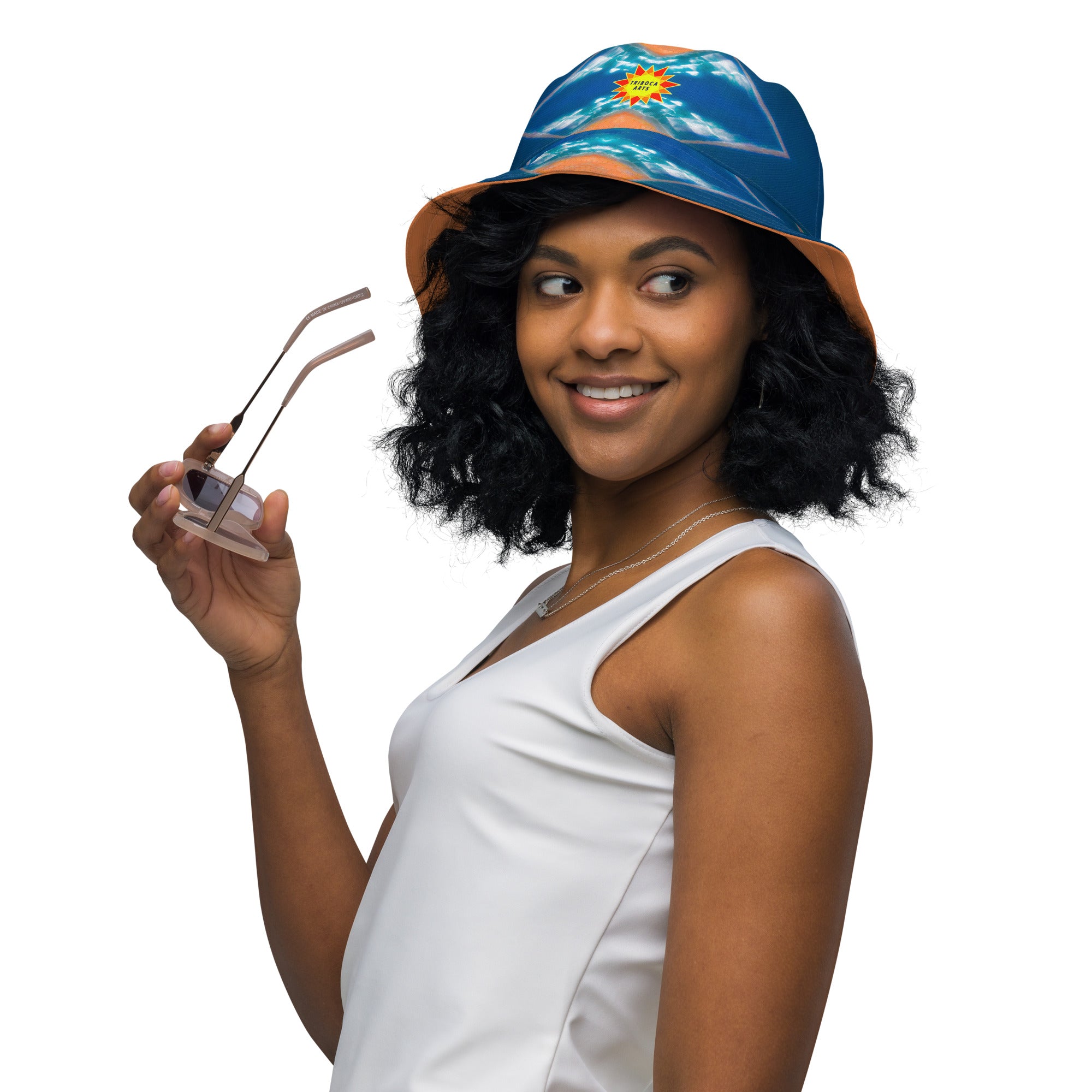 Bay Jetties Reversible Bucket Hat Triboca Arts