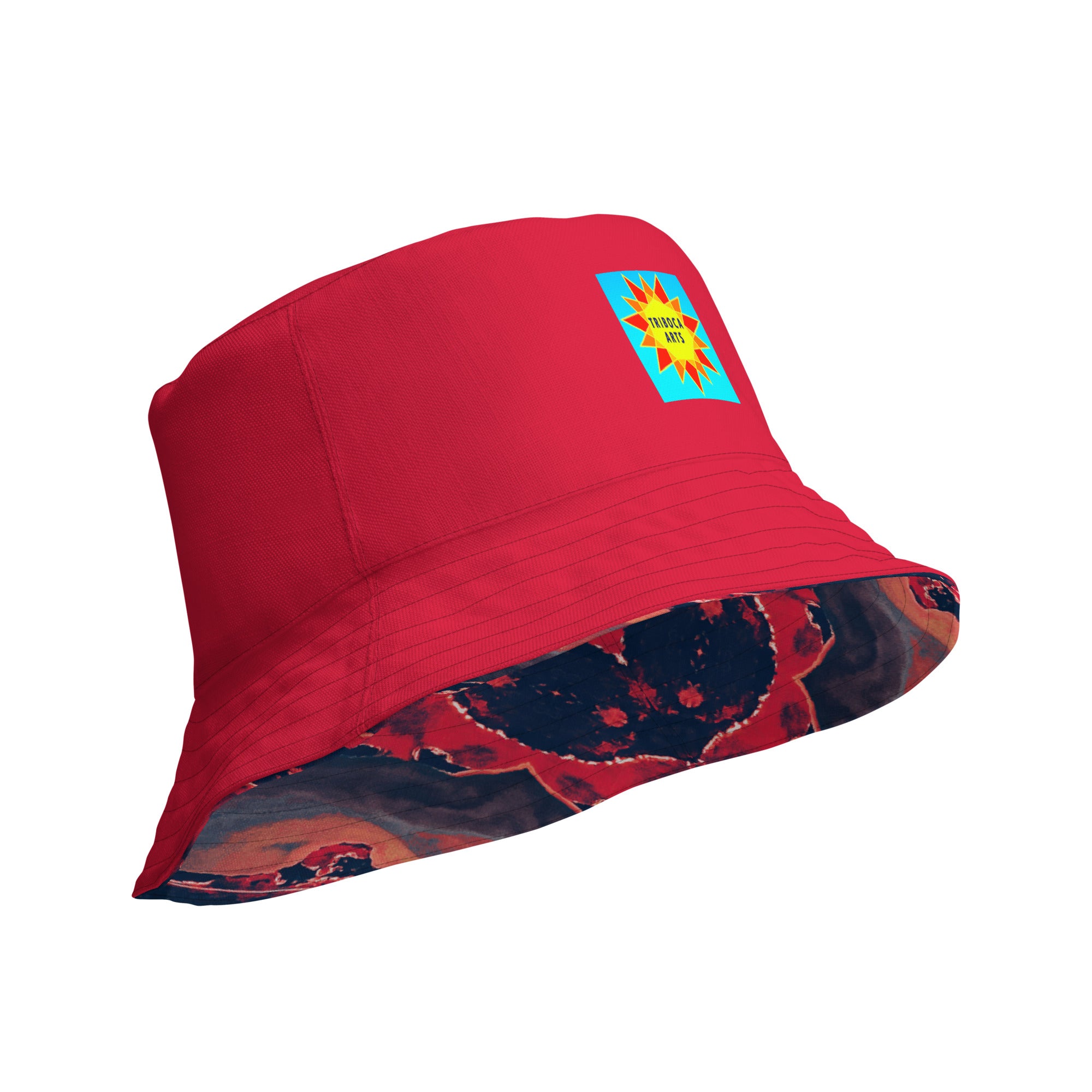 Gulf Shore Reversible Bucket Hat Triboca Arts