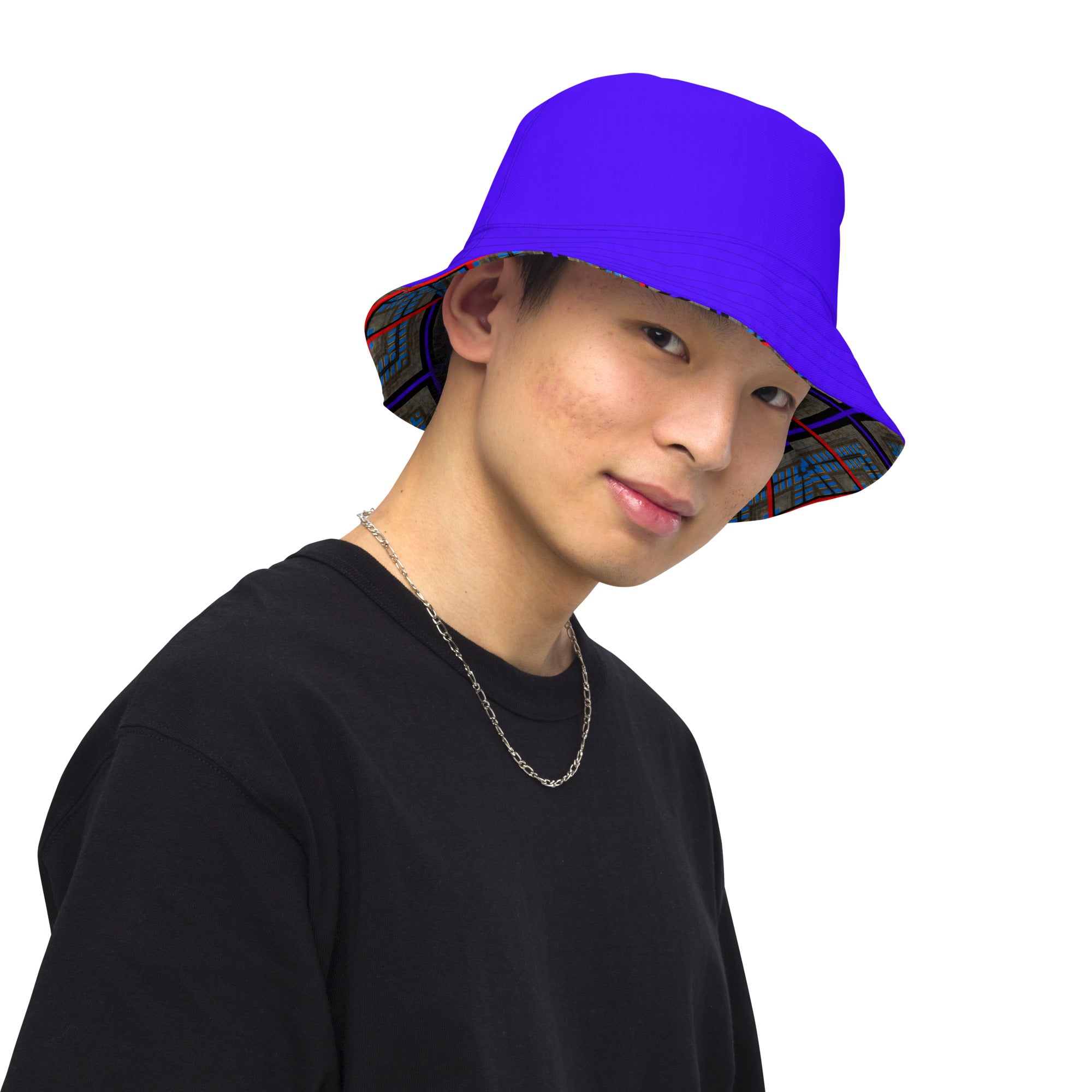 Skylights Reversible Bucket Hat Triboca Arts