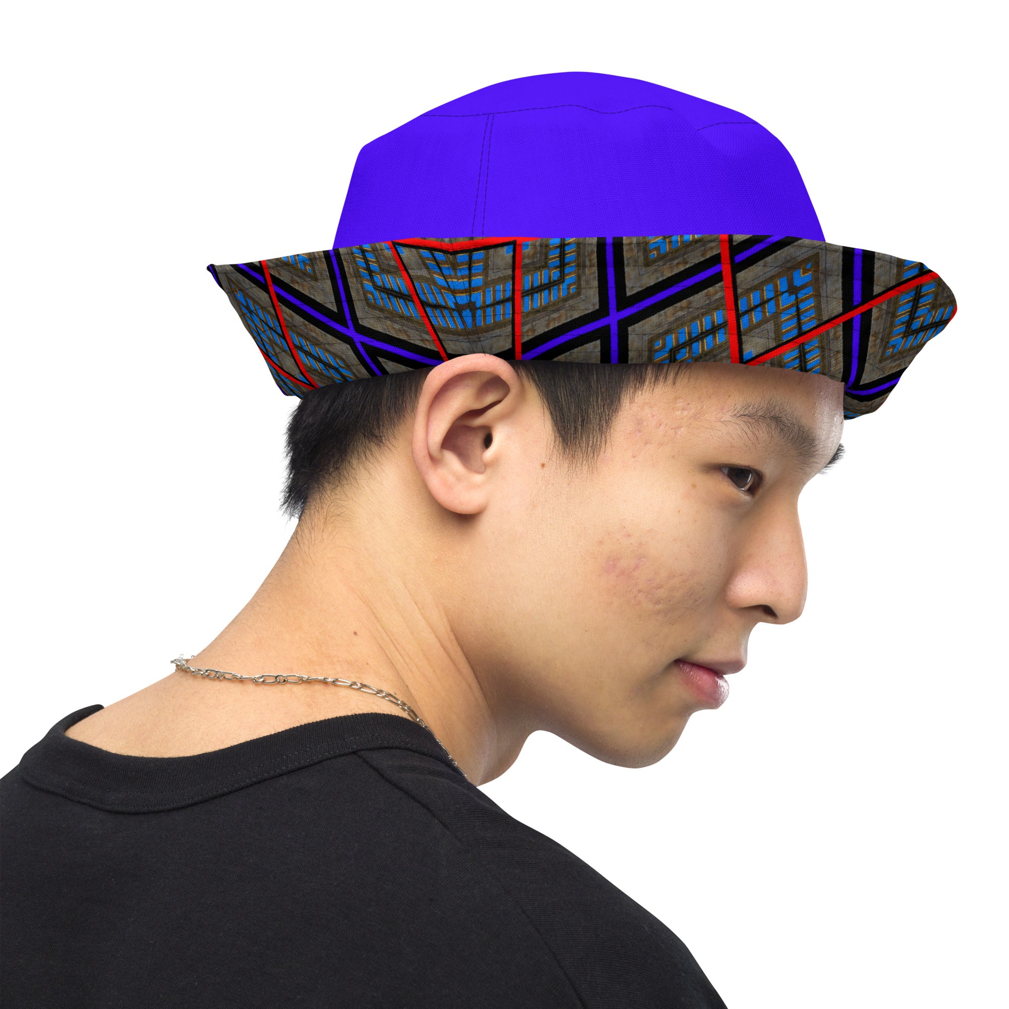 Skylights Reversible Bucket Hat Triboca Arts