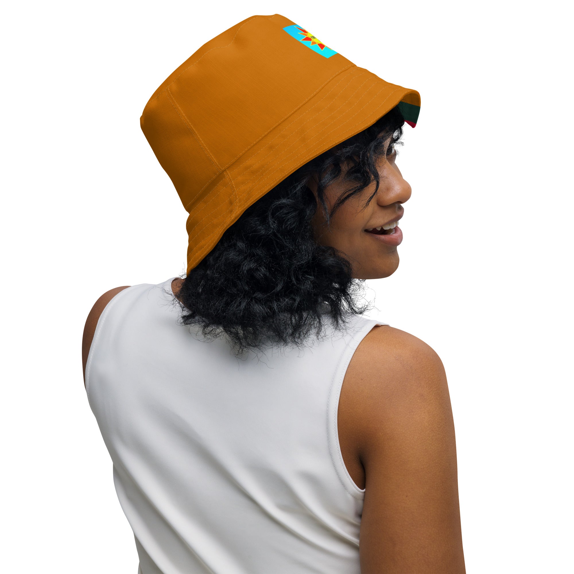 Gulf Shore Reversible Bucket Hat Triboca Arts