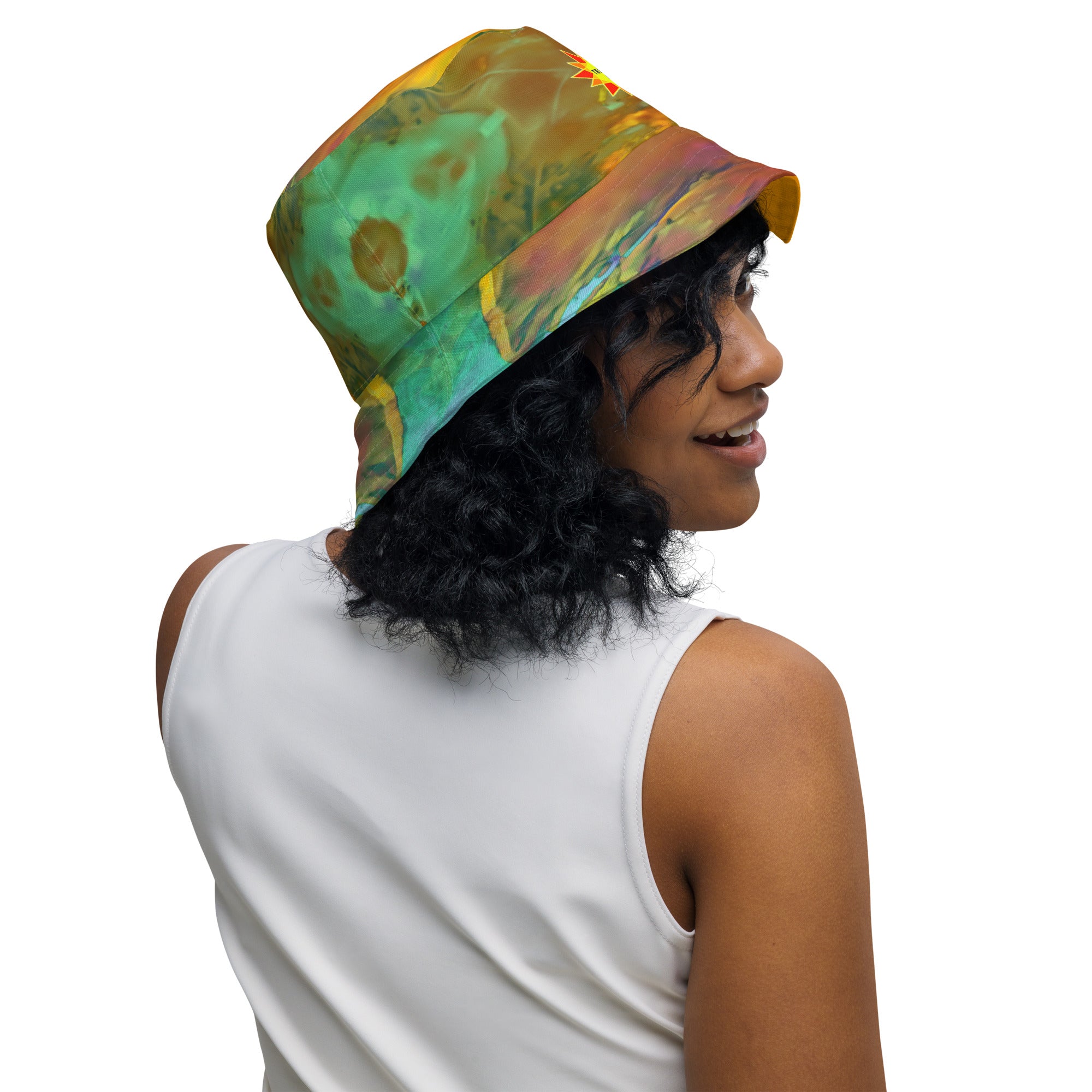Gold Canyon Reversible Bucket Hat Triboca Arts
