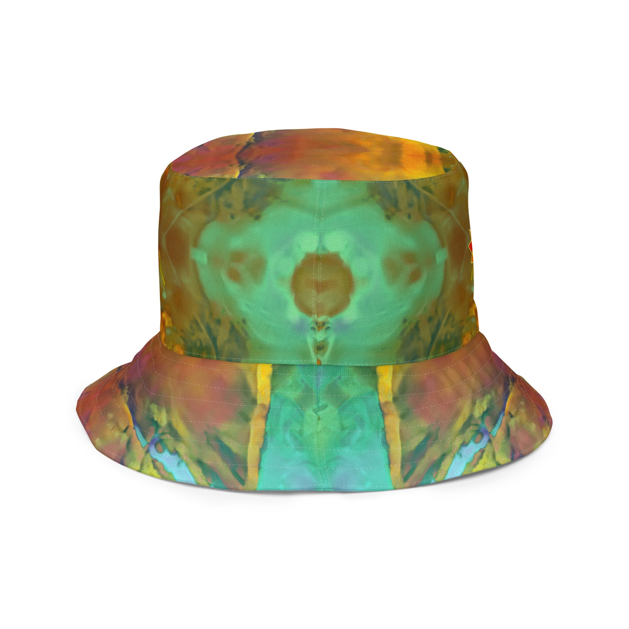 Gold Canyon Reversible Bucket Hat Triboca Arts   