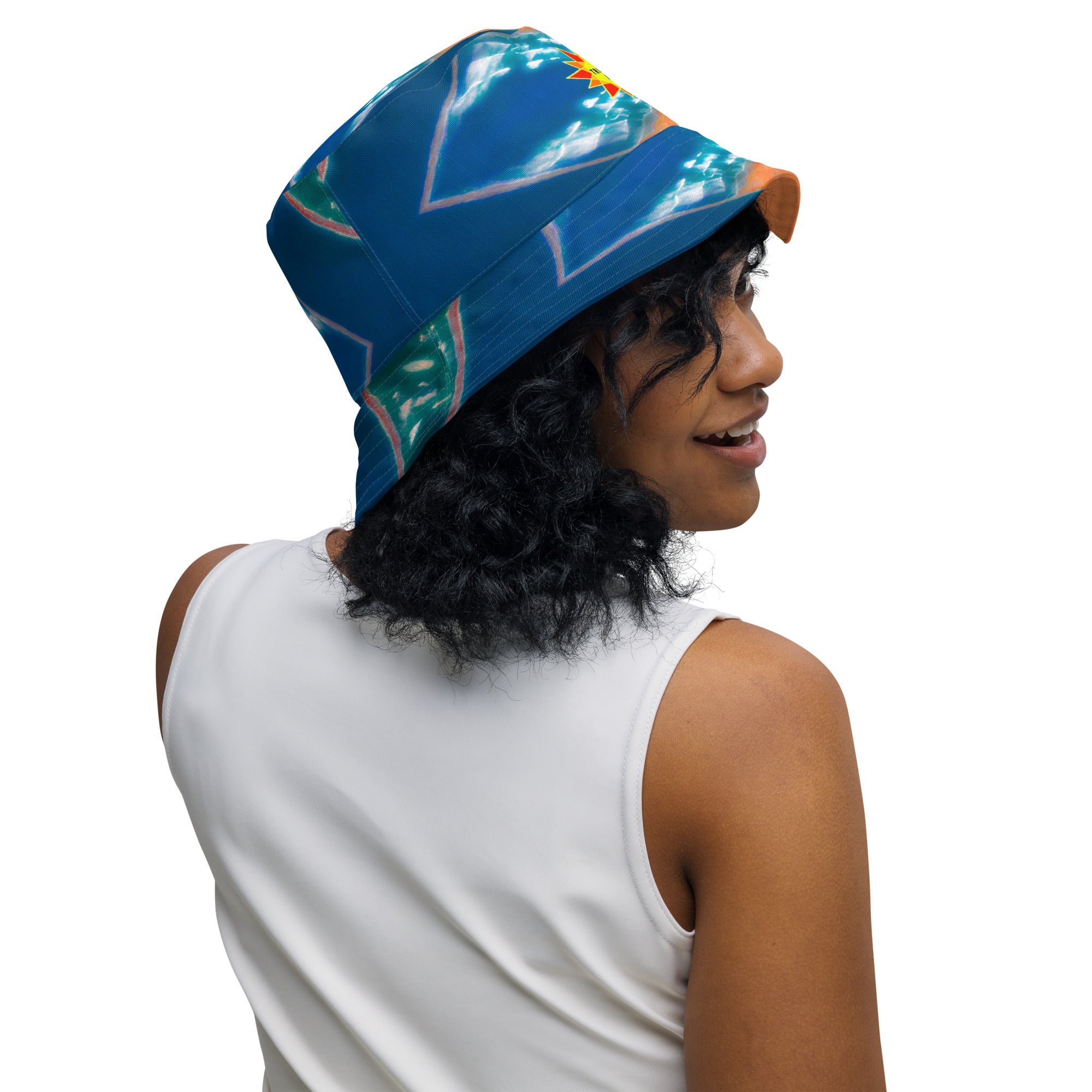 Bay Jetties Reversible Bucket Hat Triboca Arts