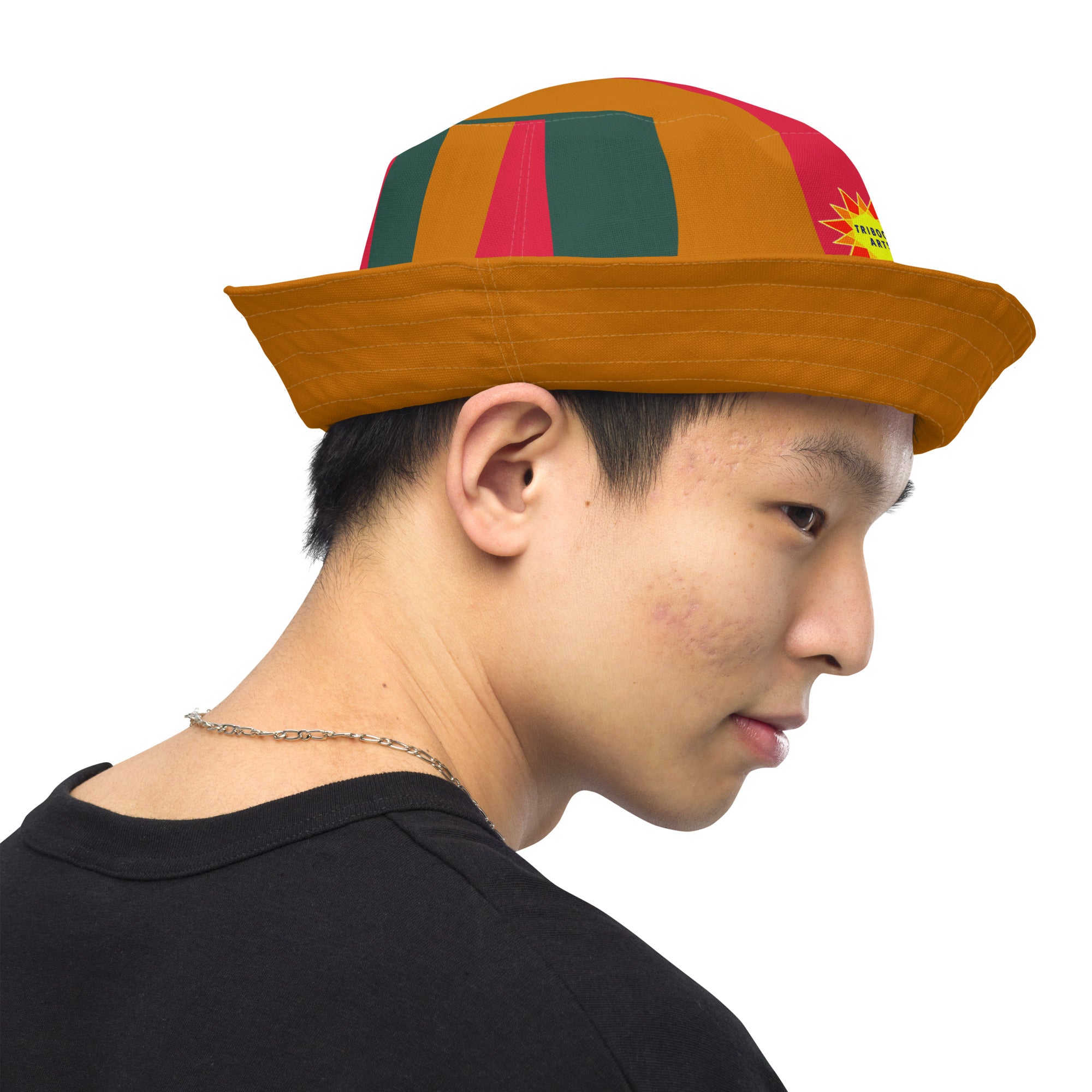 Gulf Shore Reversible Bucket Hat Triboca Arts