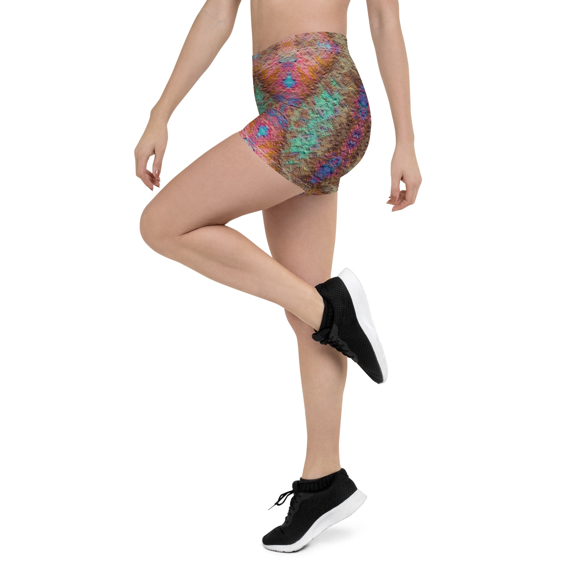 Prismatic Women's Shorts Triboca Arts