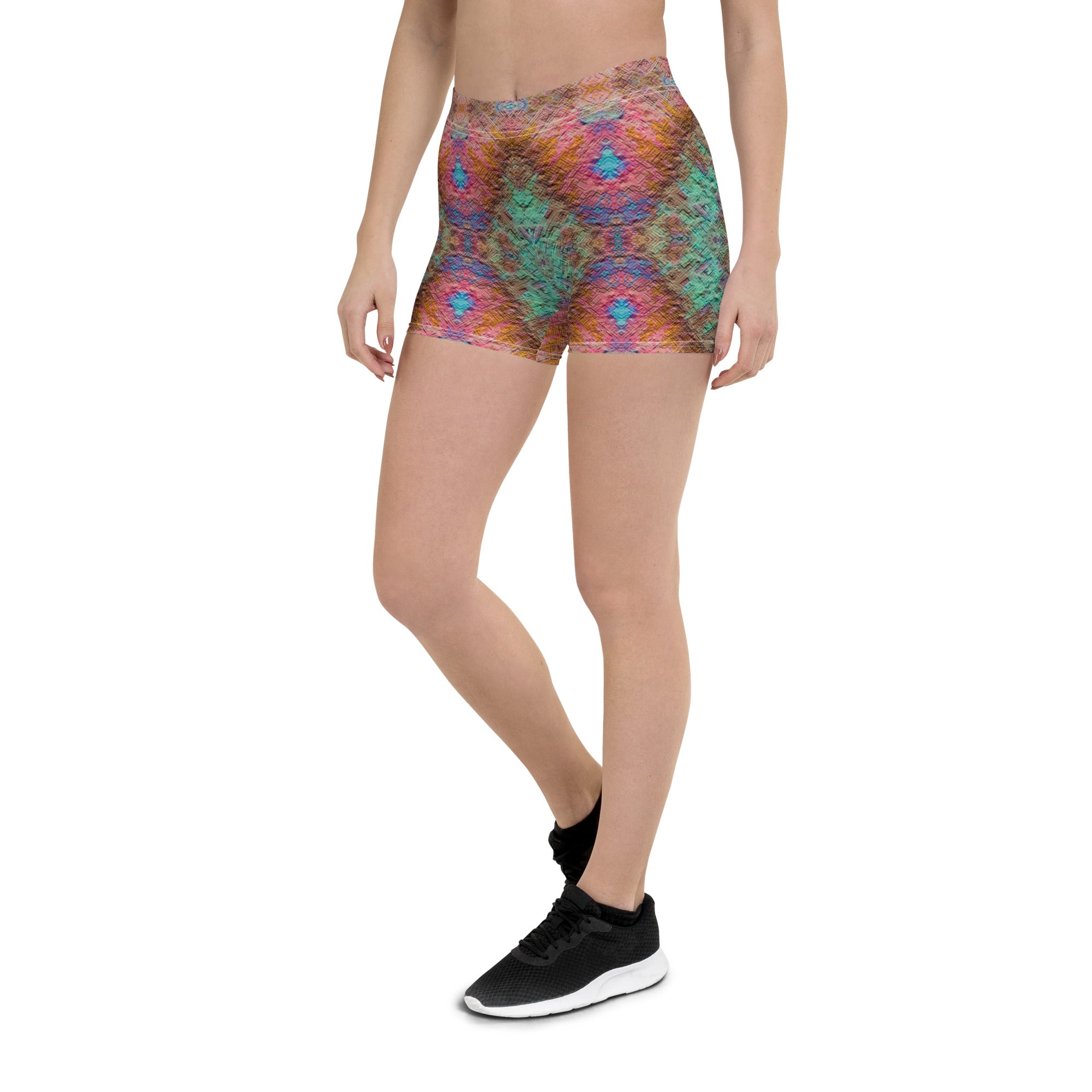 Prismatic Women's Shorts Triboca Arts
