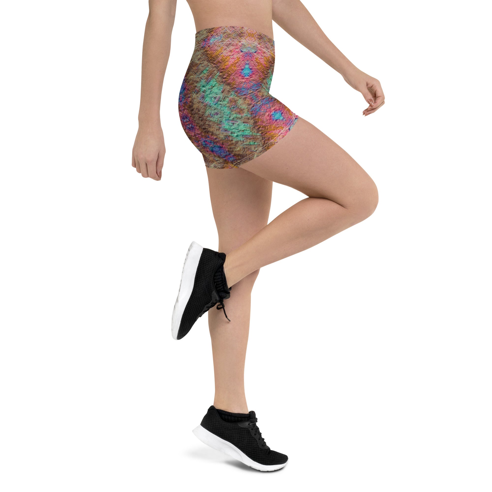 Prismatic Women's Shorts Triboca Arts