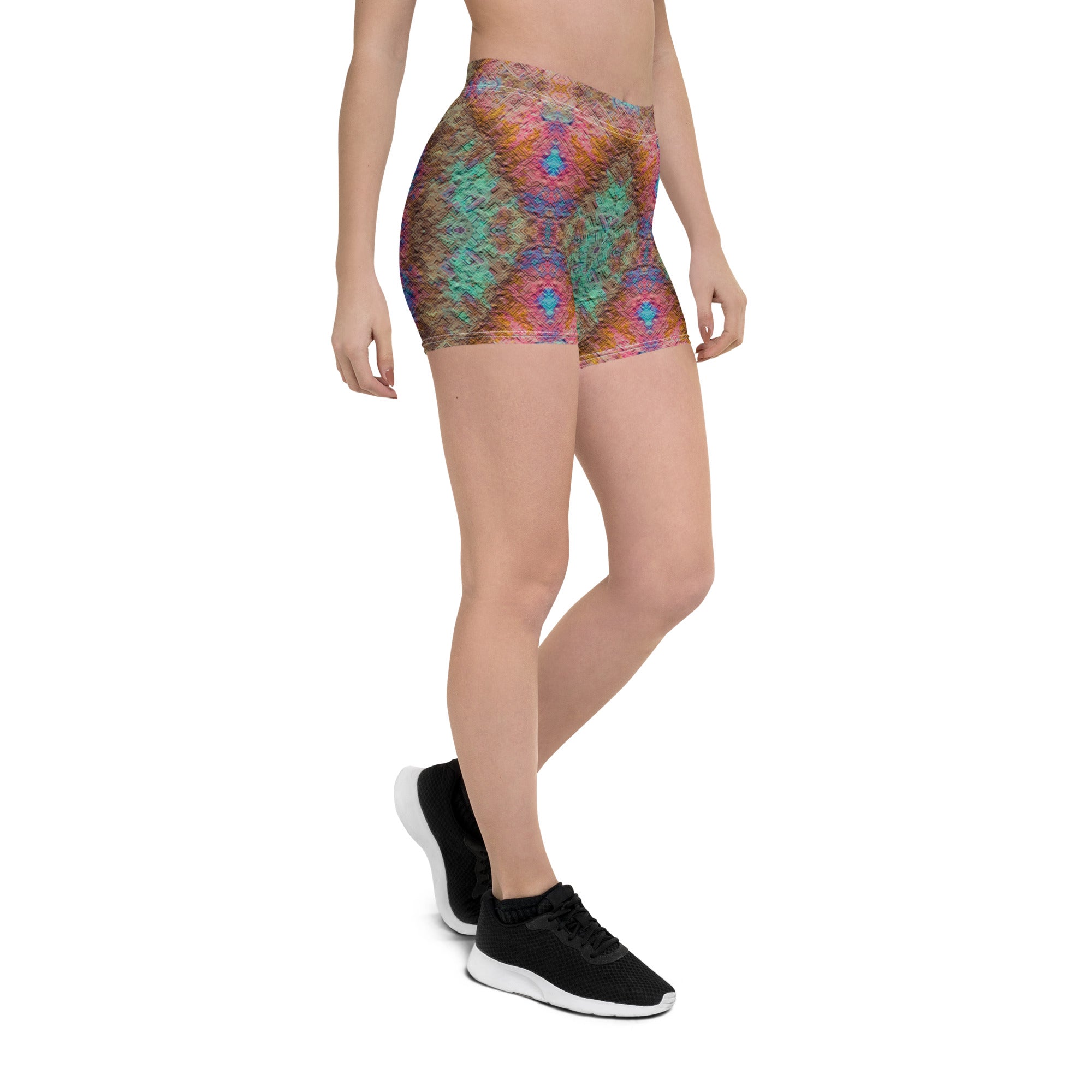 Prismatic Women's Shorts Triboca Arts