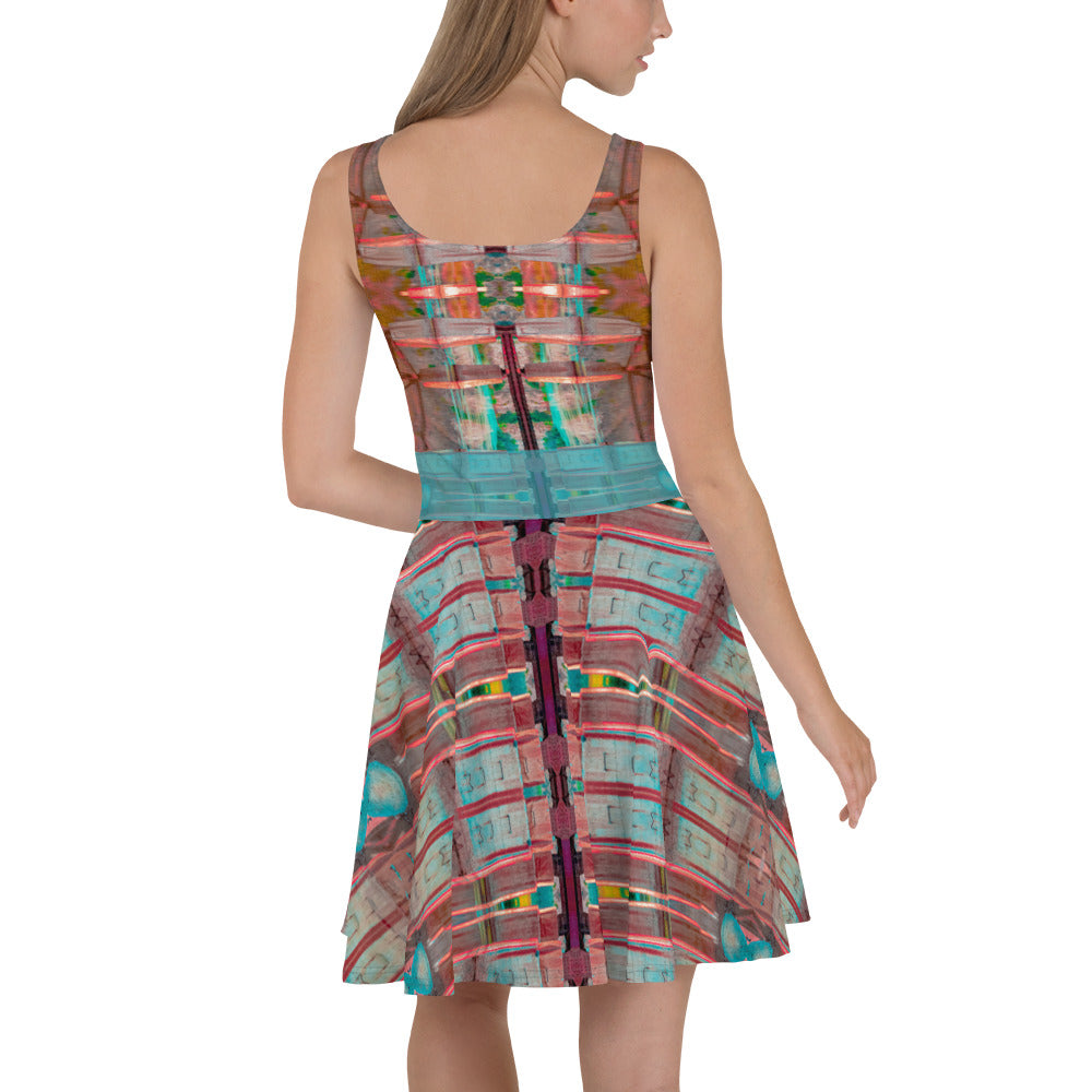 Footings Sleeveless Skater Dress Triboca Arts