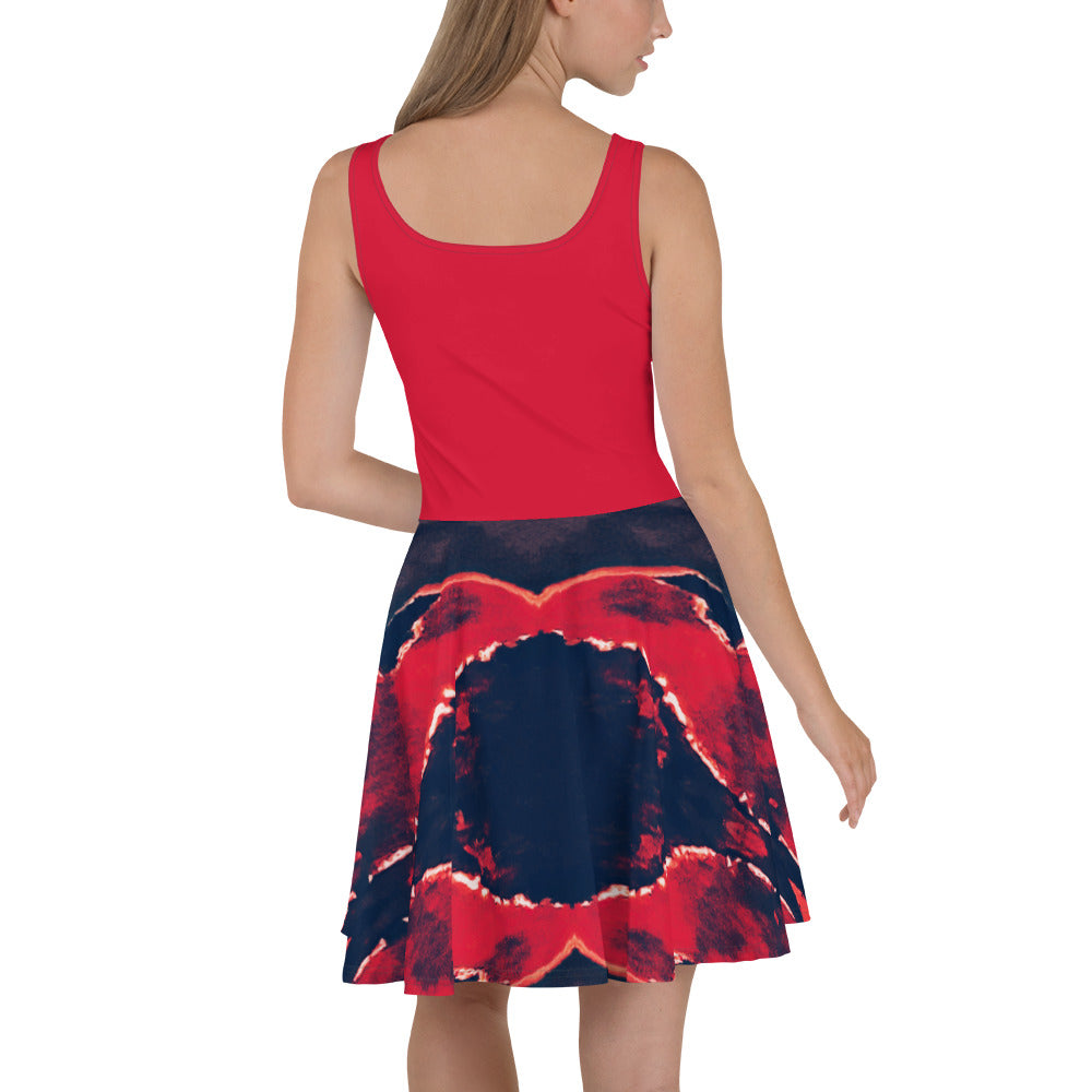 Gulf Shore Sleeveless Skater Dress Triboca Arts