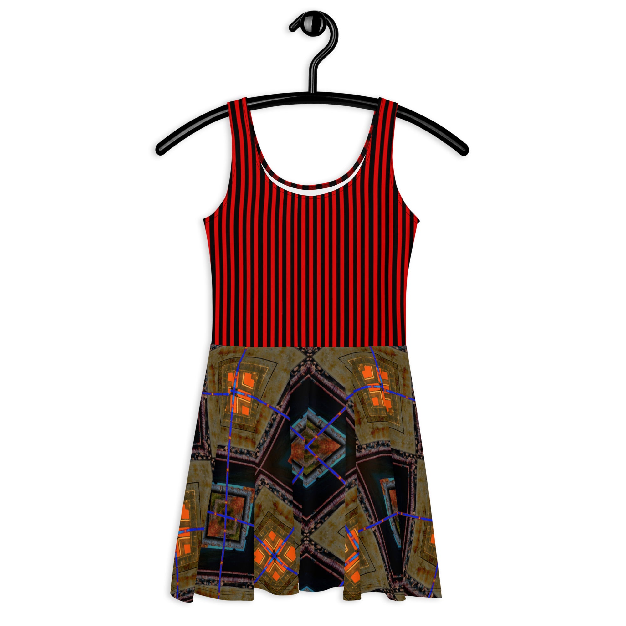 Canyon Bridge Skater Dress Triboca Arts
