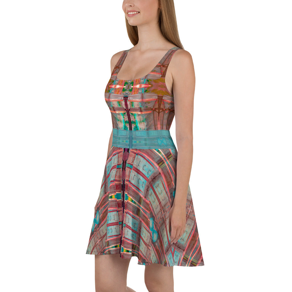 Footings Sleeveless Skater Dress Triboca Arts