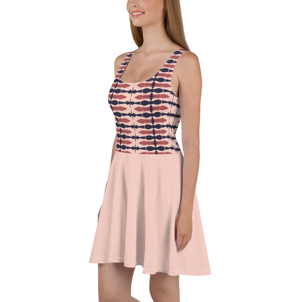 Gulf Shore Sleeveless Skater Dress Triboca Arts