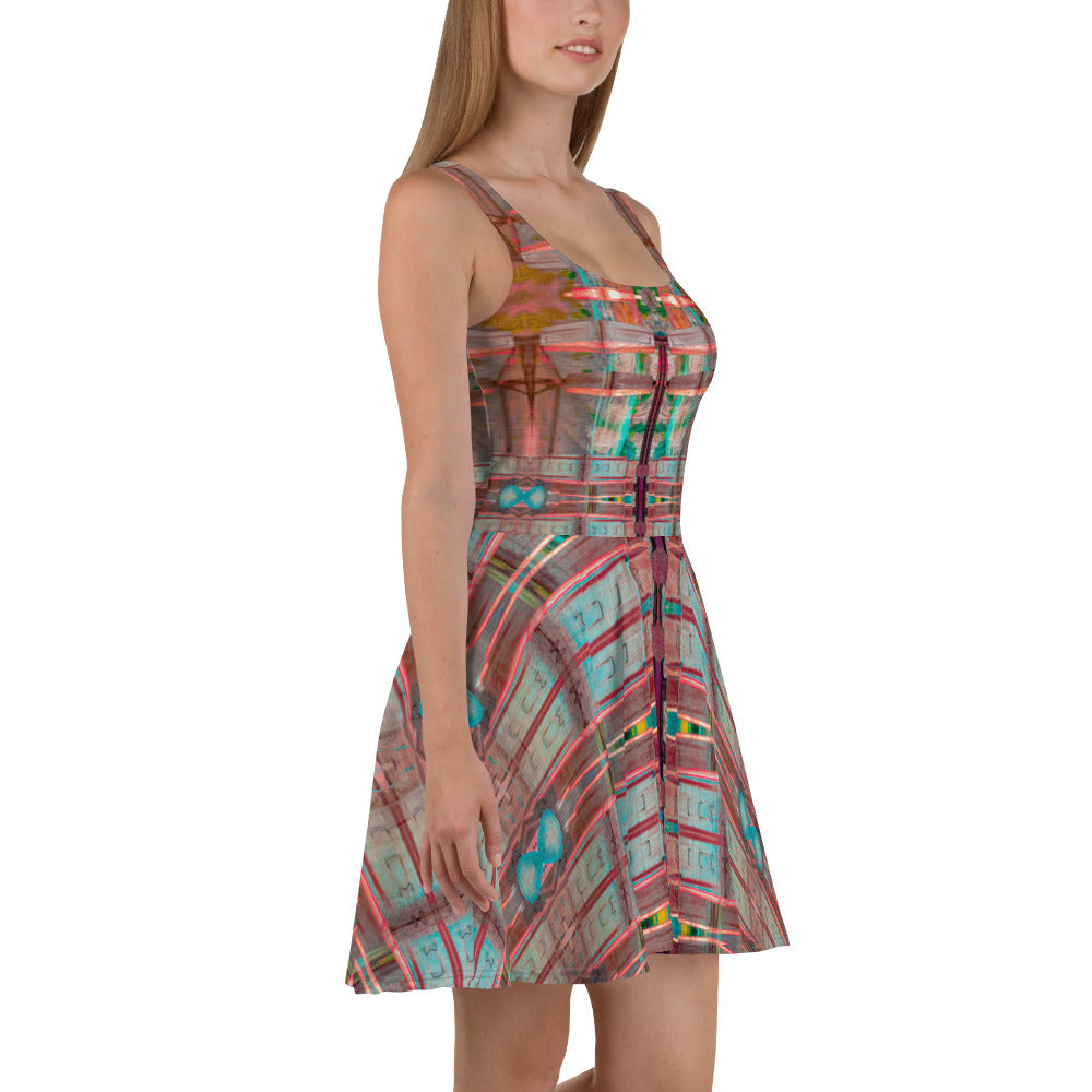 Footings Sleeveless Skater Dress Triboca Arts