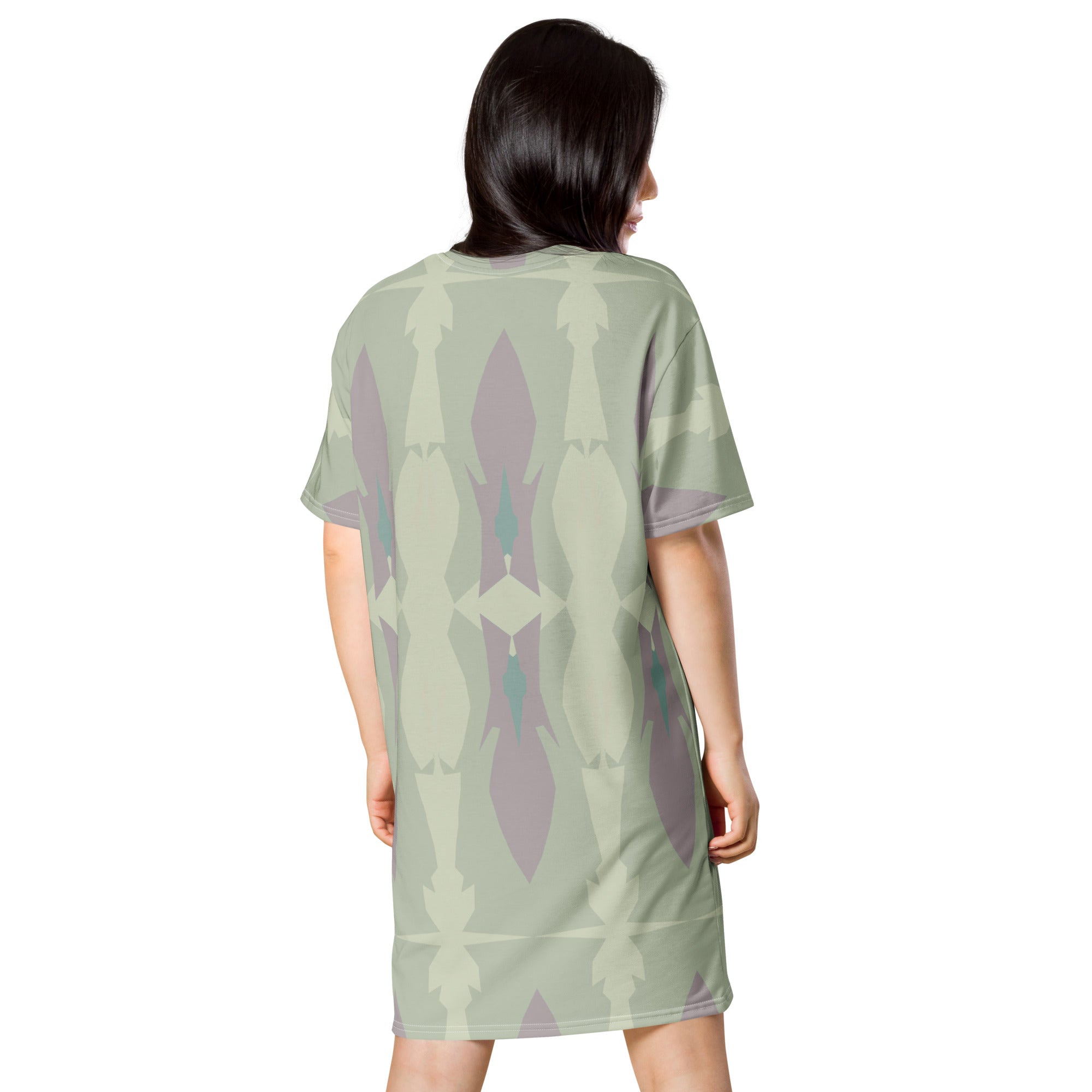 Gulf Shore Oversized T-Shirt Dress Triboca Arts