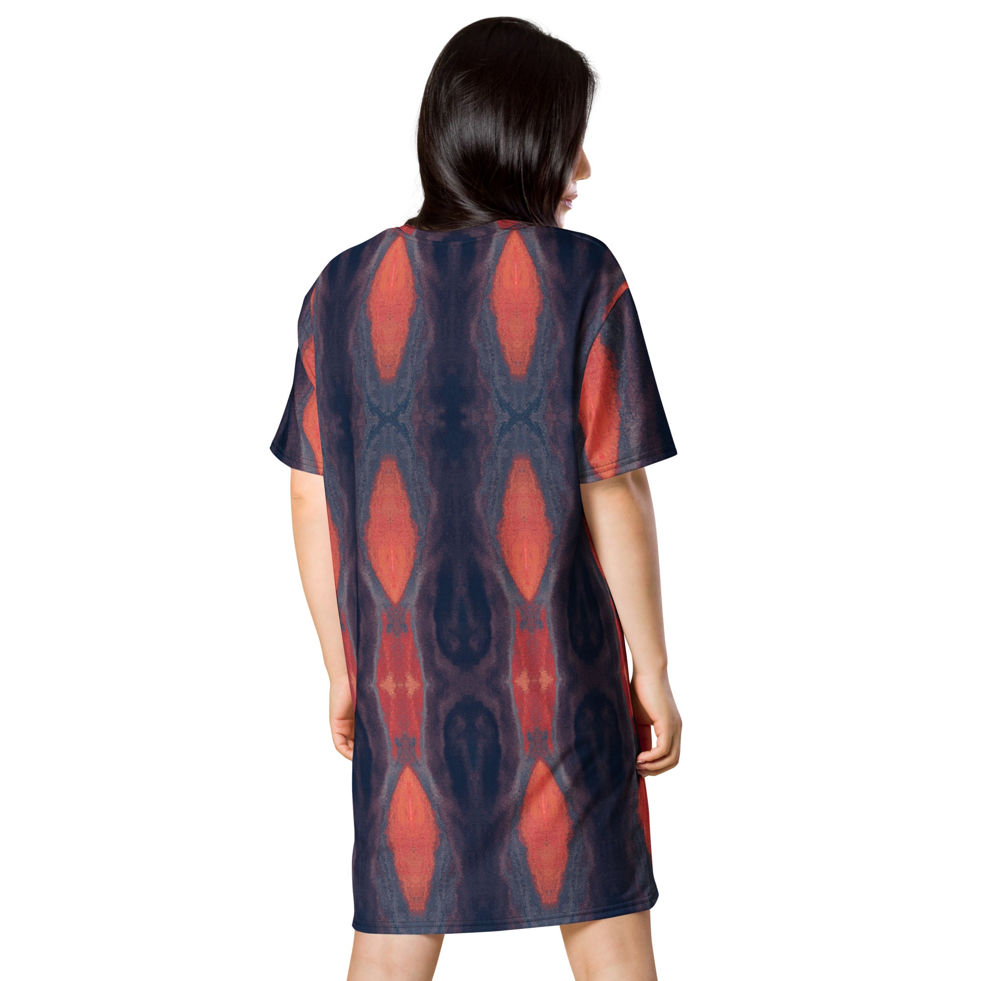 Gulf Shore Oversized T-Shirt Dress Triboca Arts   