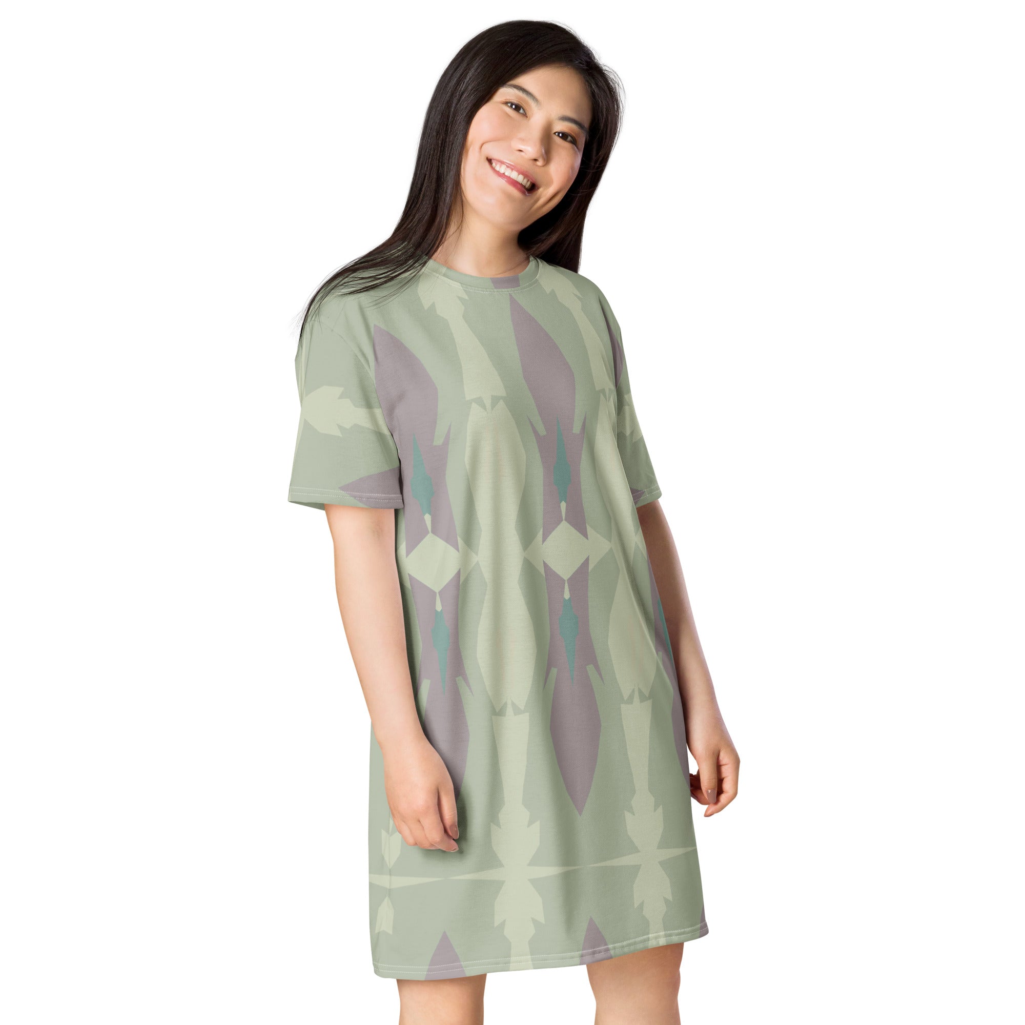 Gulf Shore Oversized T-Shirt Dress Triboca Arts