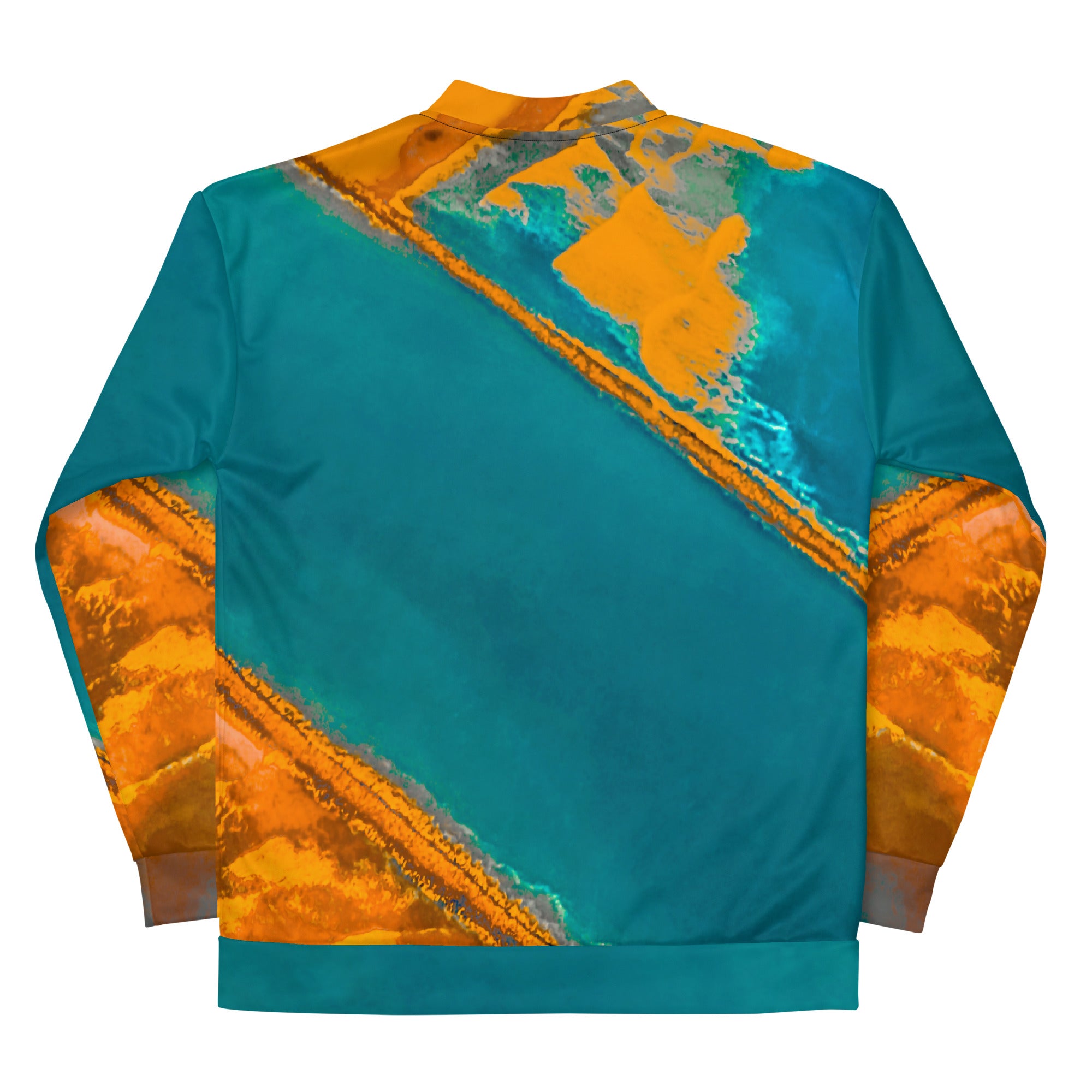 Bay Jetties Unisex Bomber Jacket Triboca Arts