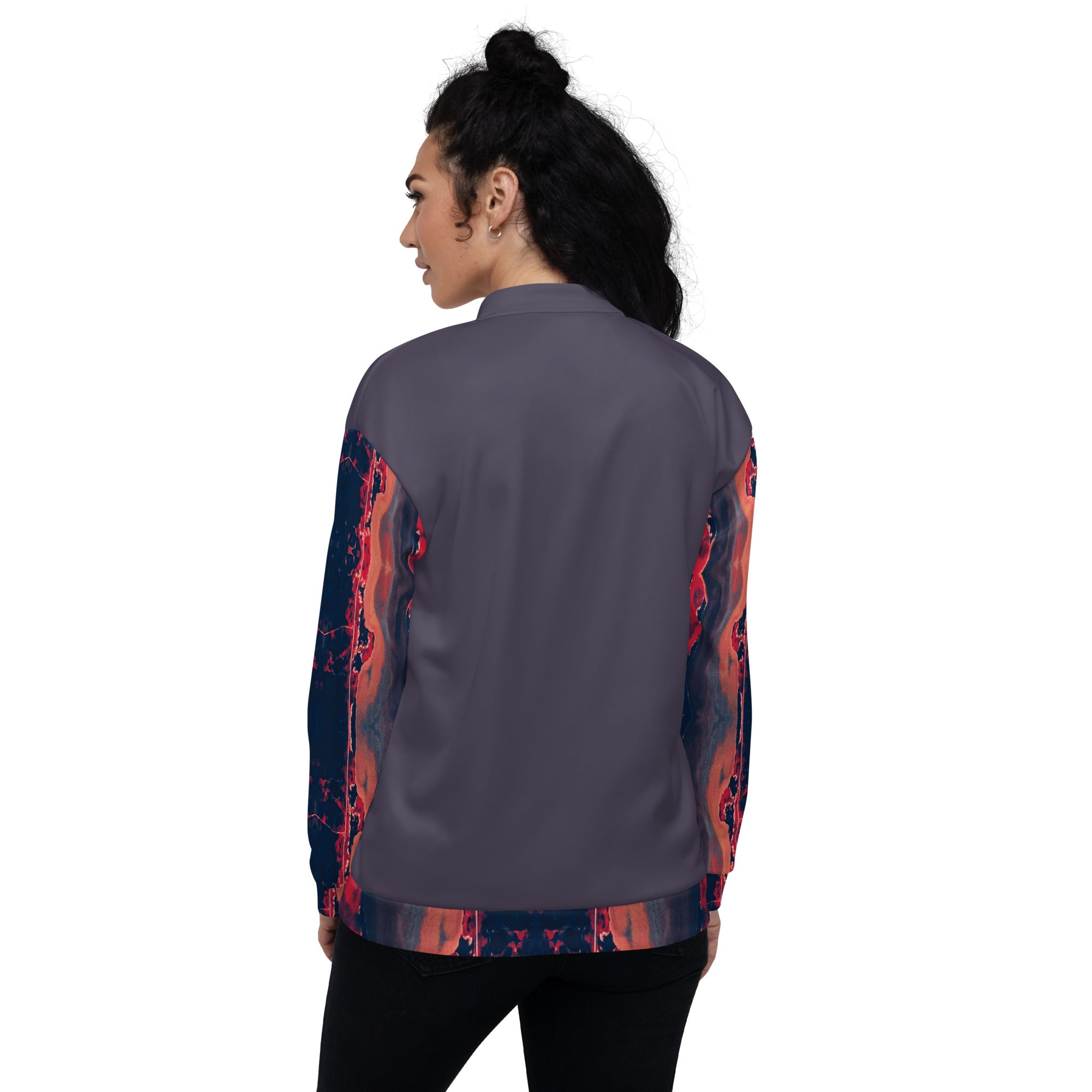 Gulf Shore Unisex Bomber Jacket Triboca Arts