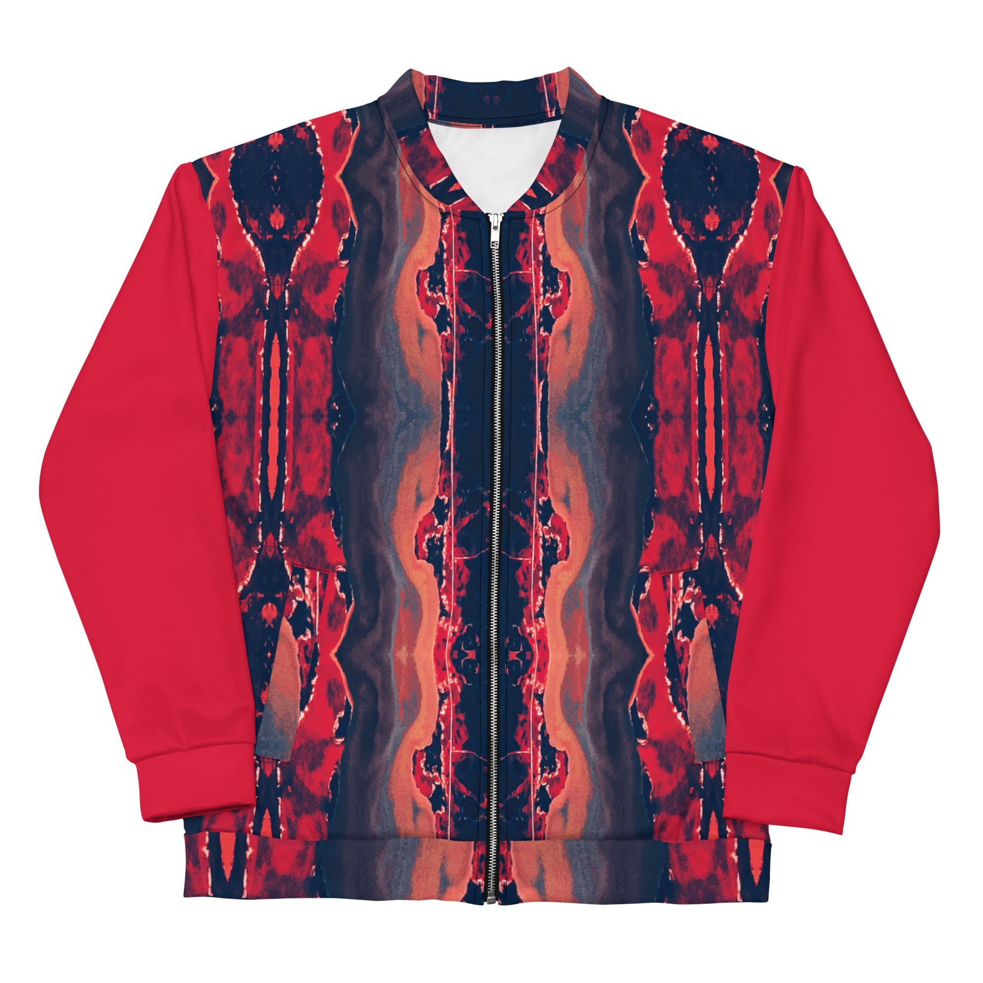 Gulf Shore Unisex Bomber Jacket Triboca Arts