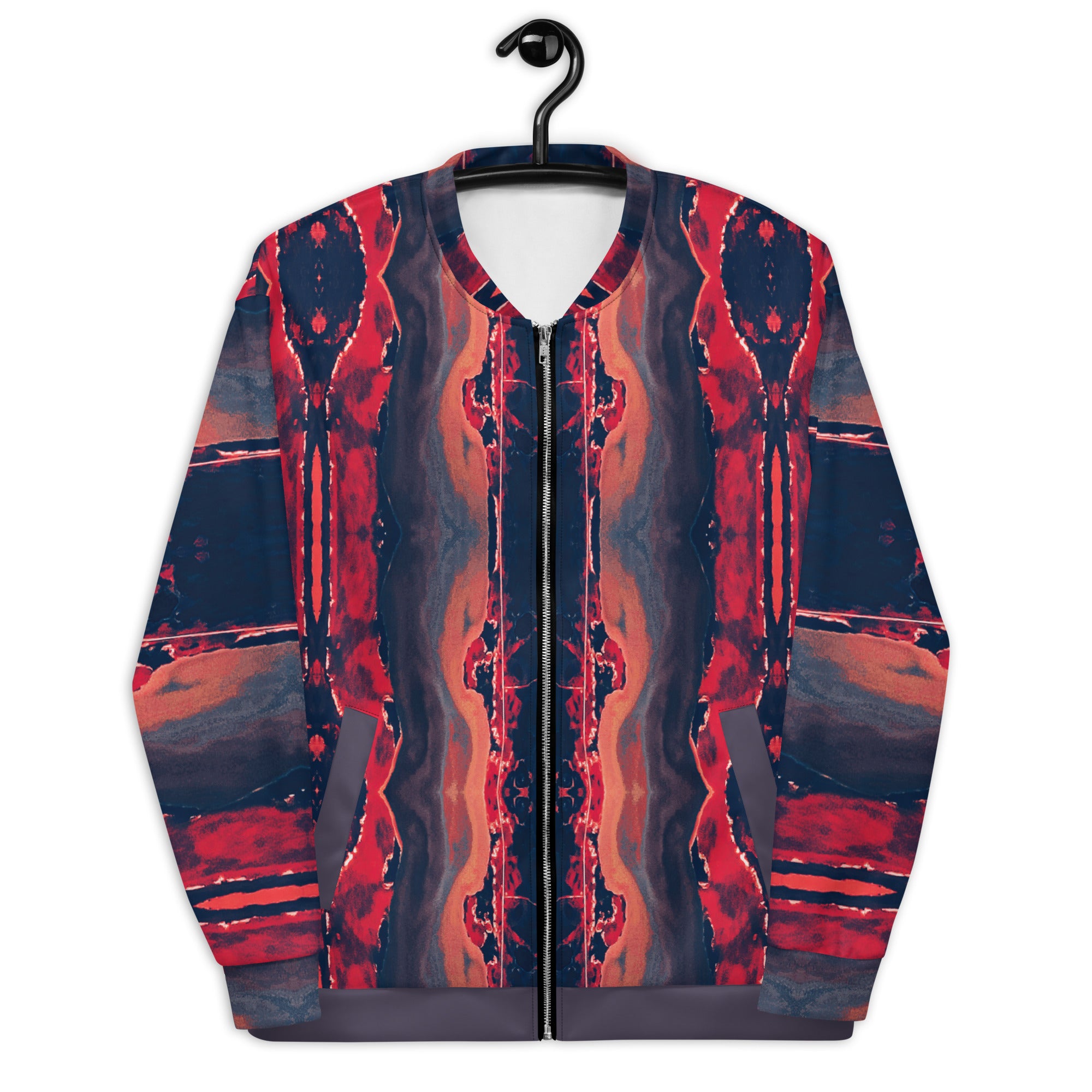 Gulf Shore Unisex Bomber Jacket Triboca Arts