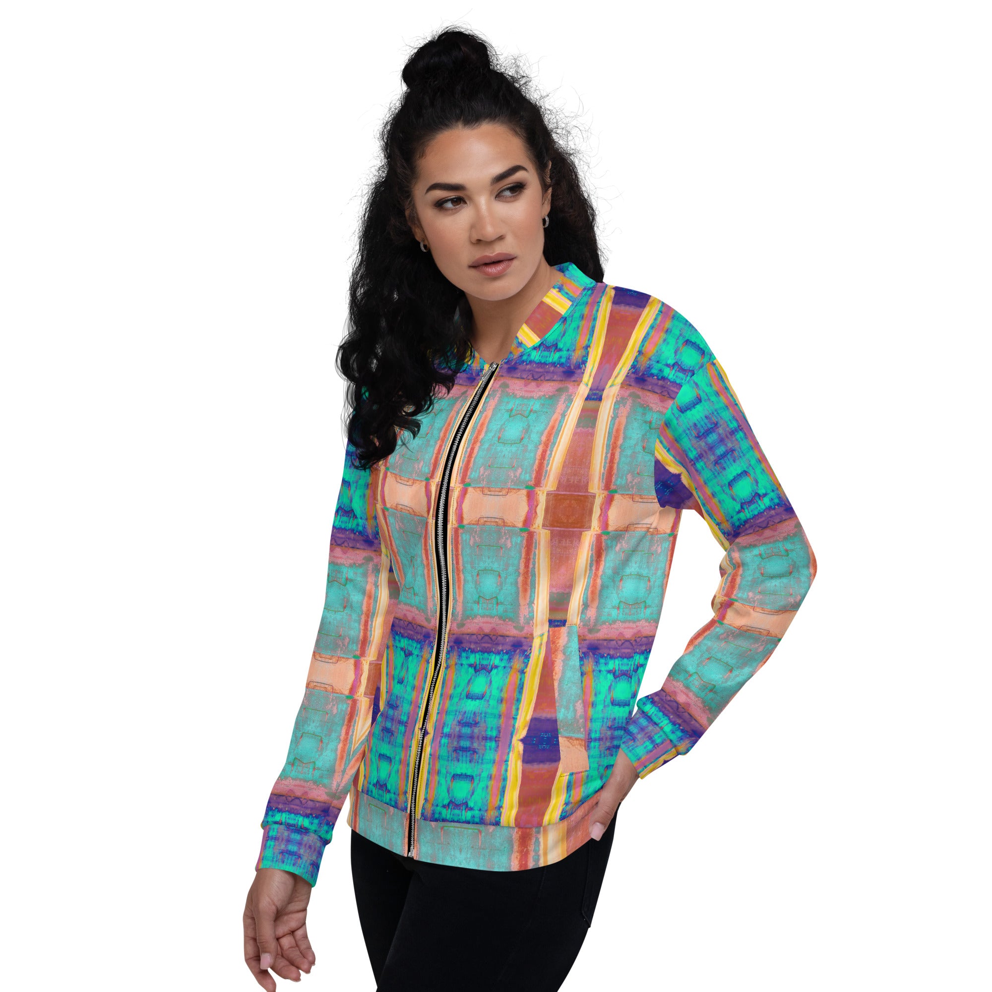 Footings Unisex Bomber Jacket Triboca Arts