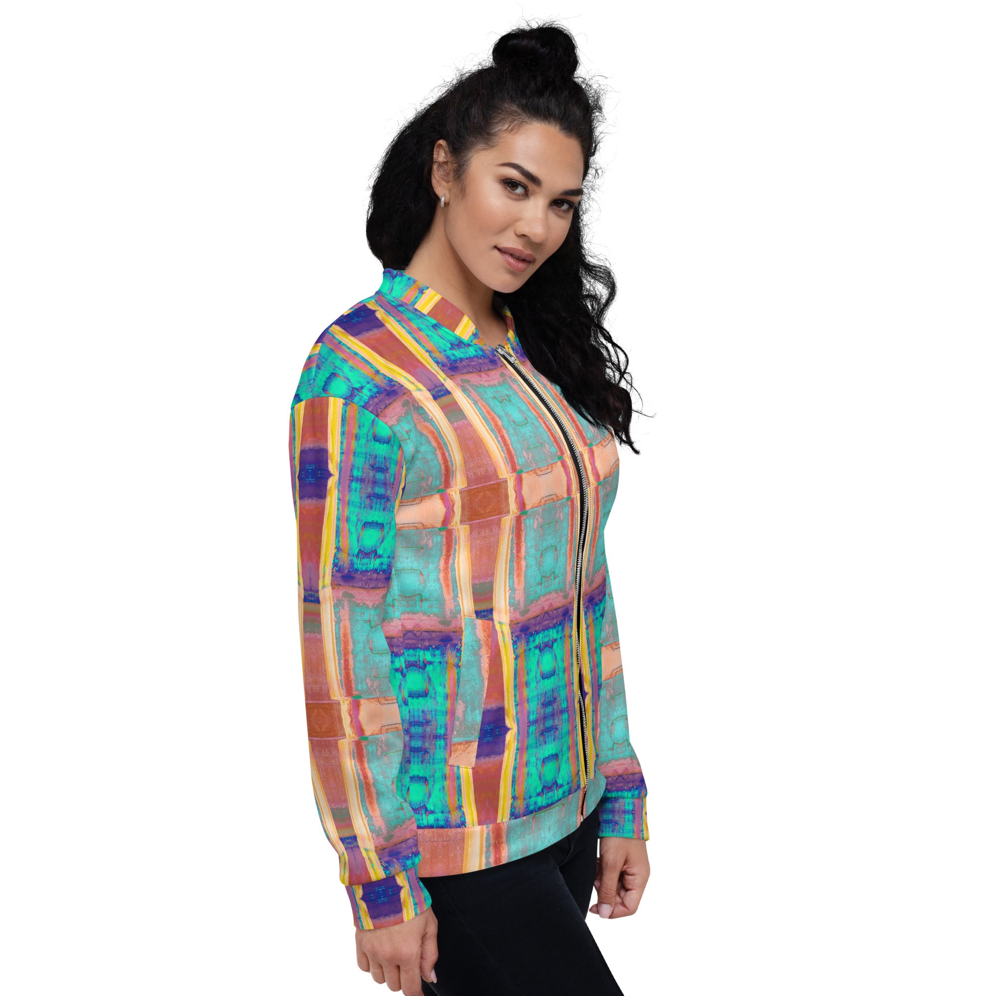 Footings Unisex Bomber Jacket Triboca Arts